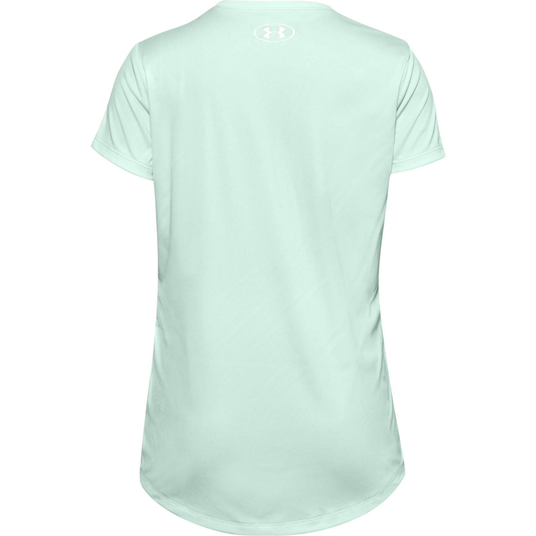 Mädchen-T-Shirt Under Armour à manches courtes Tech Big Logo