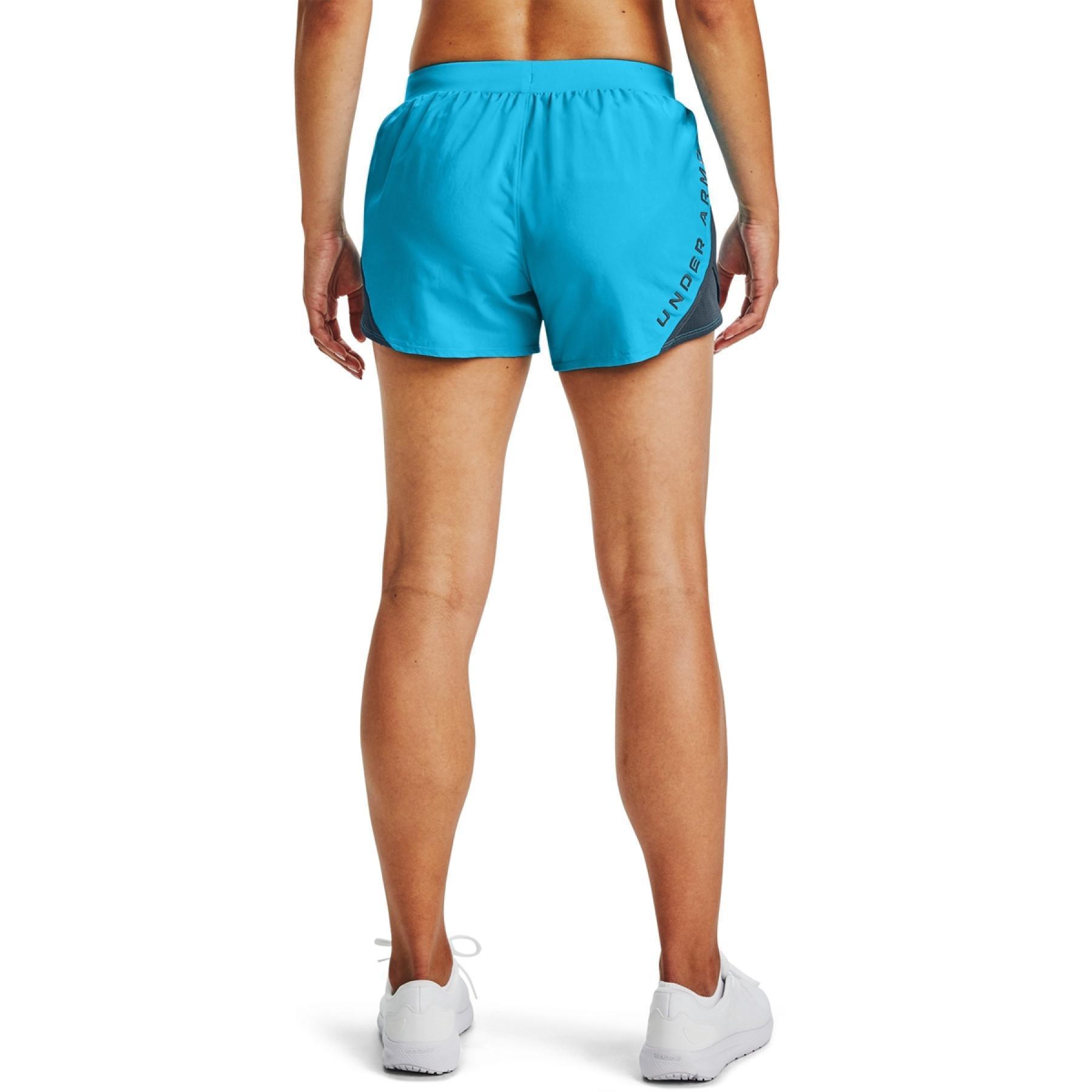 Damen-Shorts Under Armour Fly By 2.0 Stunner