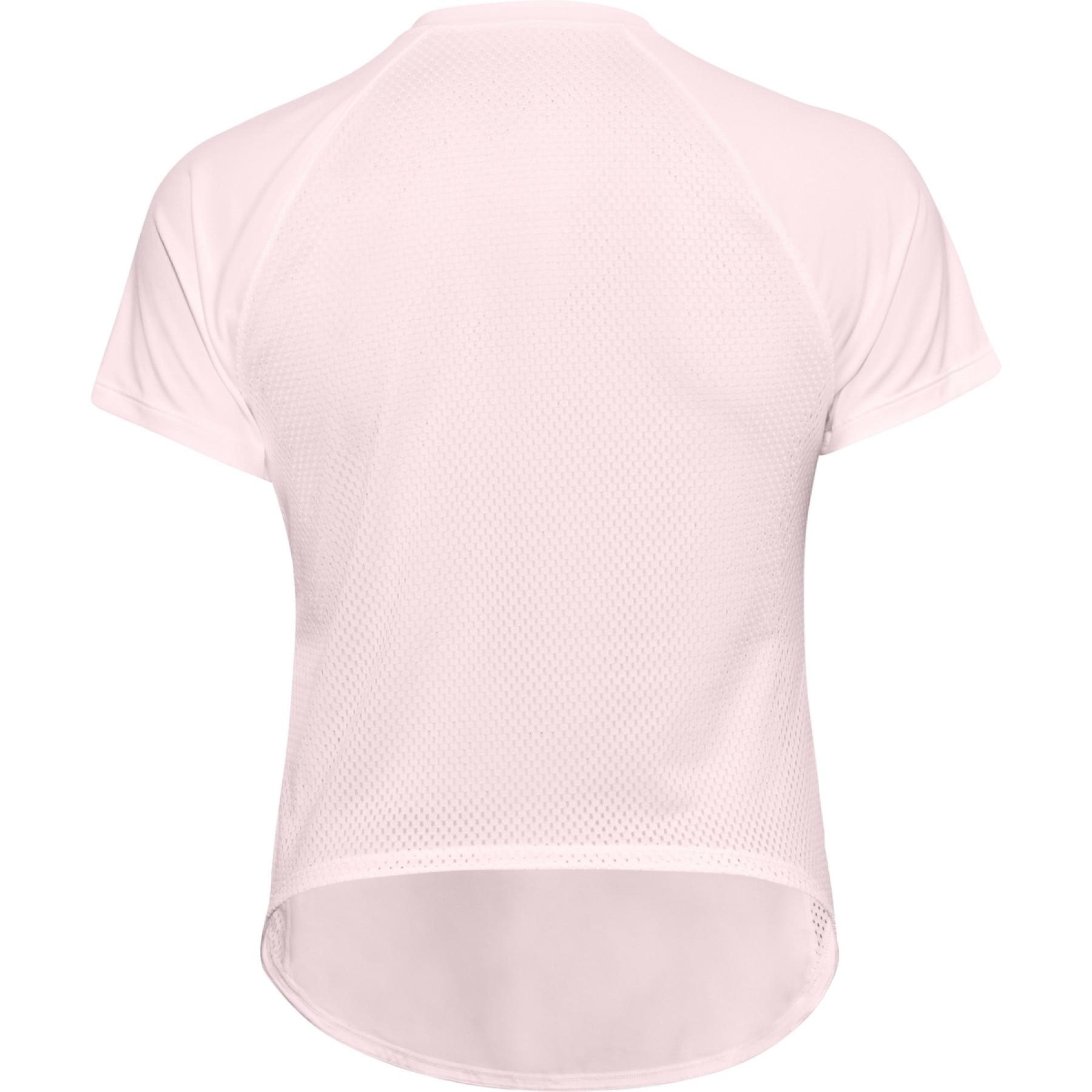 Frauen-T-Shirt Under Armour à manches courtes Sport Hi-Lo