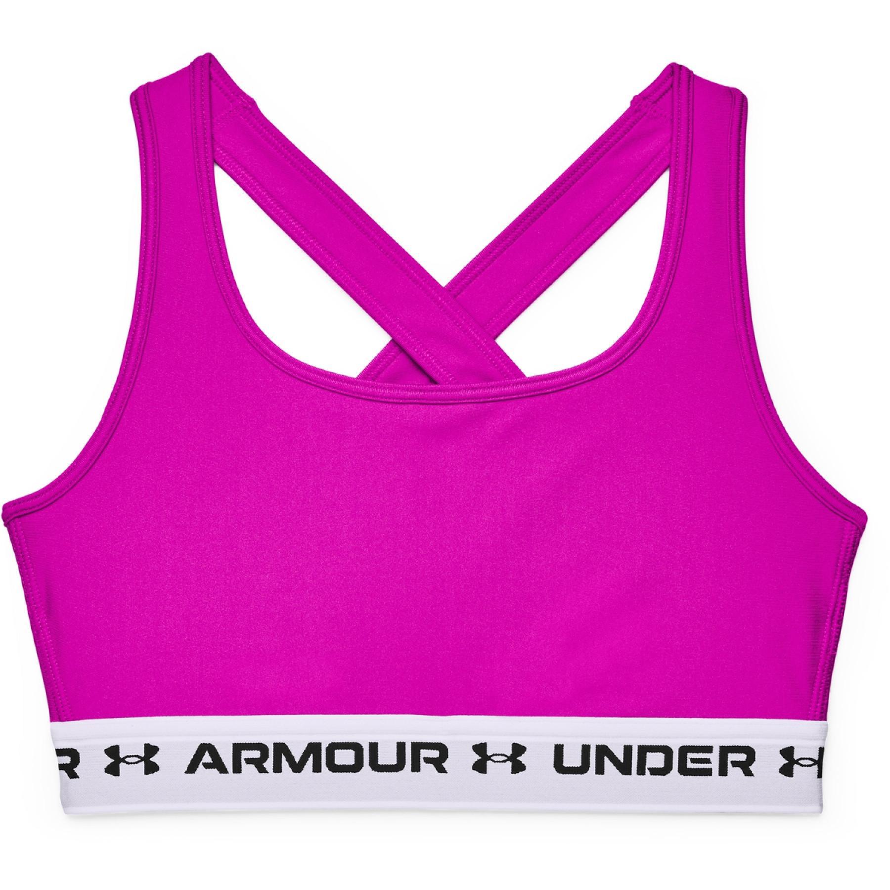 Armour Mid Crossback Sport-BH für Frauen