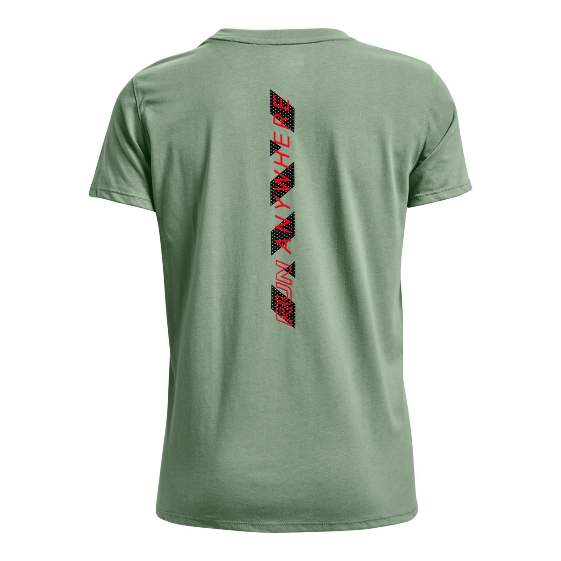 Frauen-T-Shirt Under Armour Run Anywhere