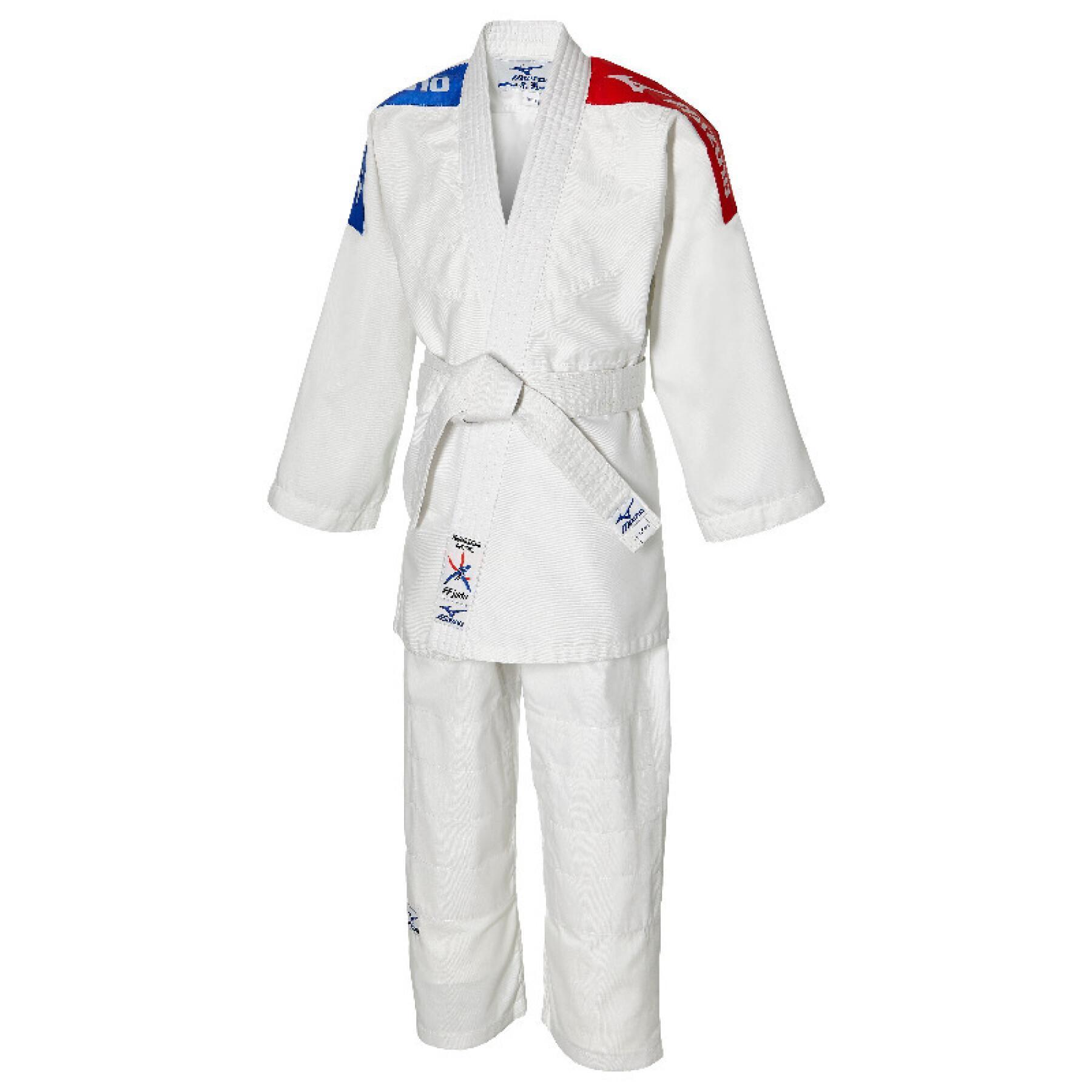 Judo-Kimono für Kinder Mizuno Shiro Plus FFJ