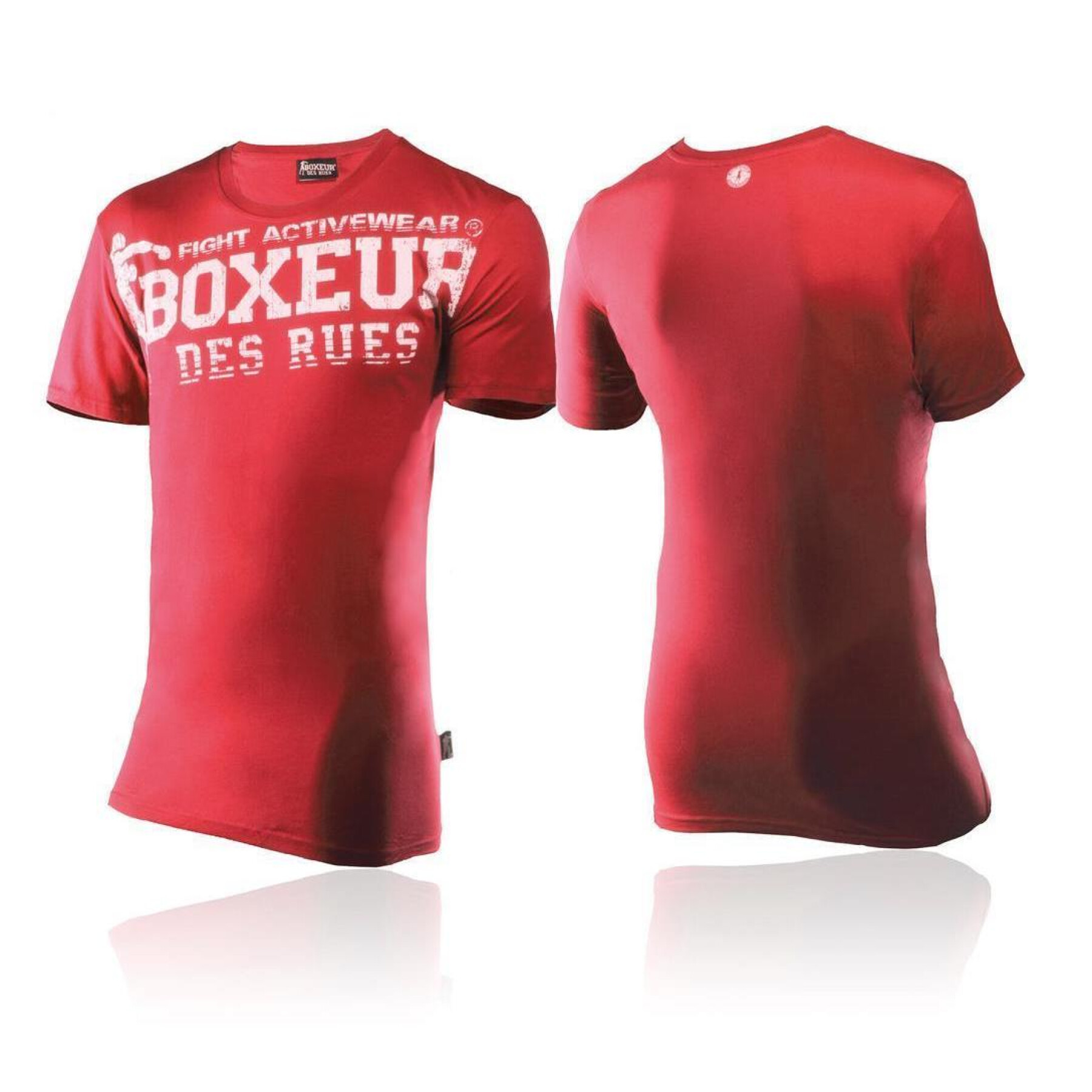 T-Shirt Rundhalsausschnitt Boxeur des rues gros logo