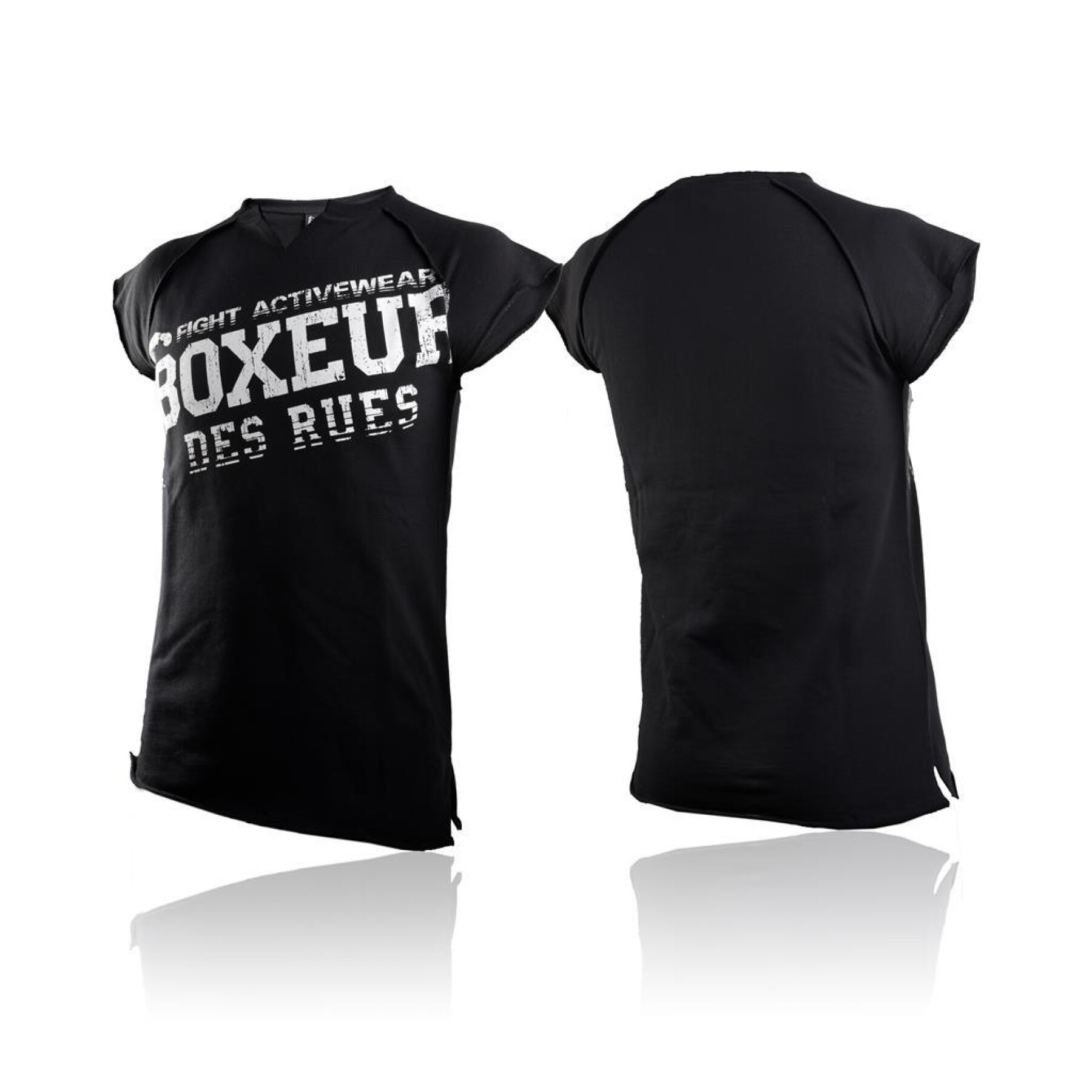 Bedrucktes T-shirt Boxeur des rues Raw