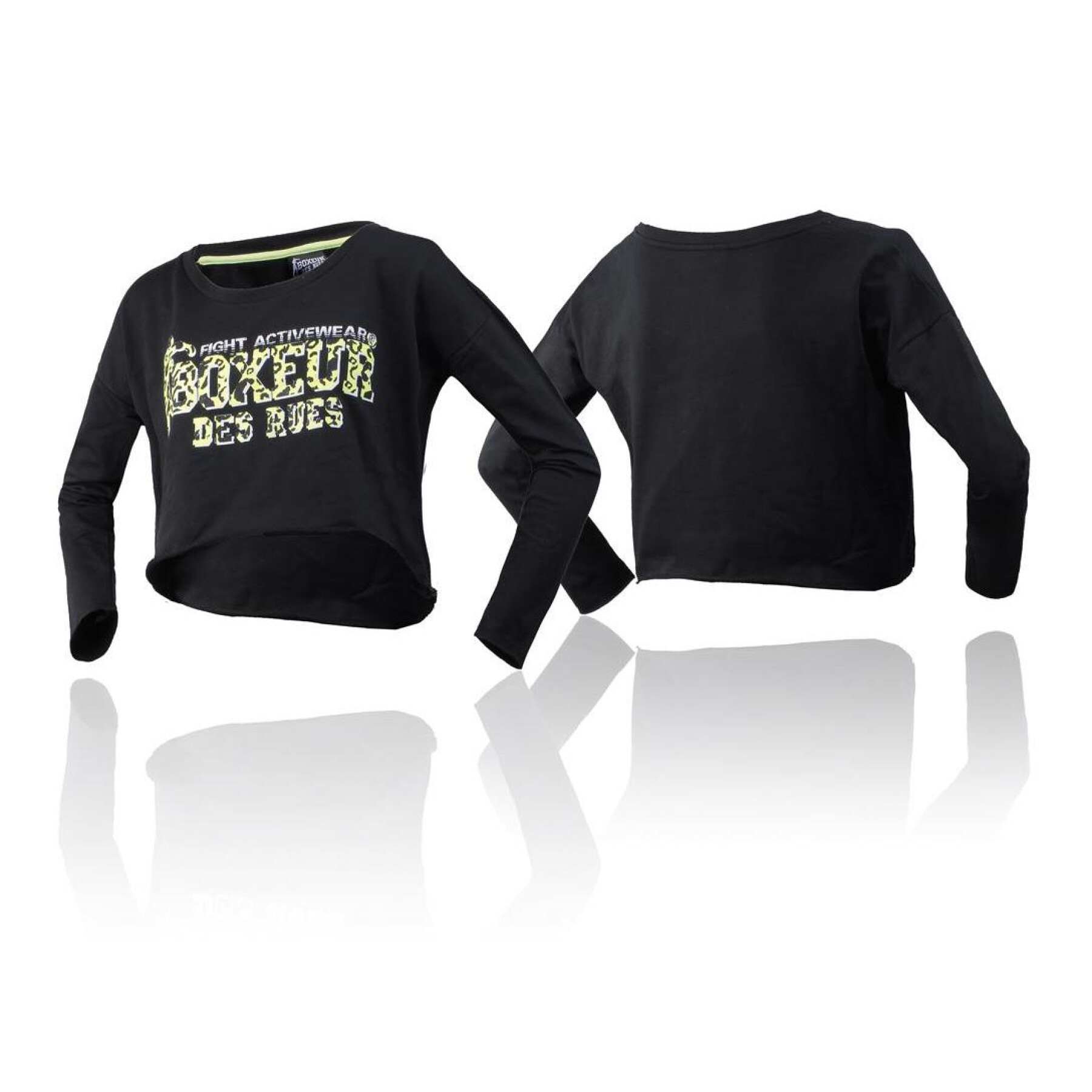 Damen-Sweatshirt Boxeur des rues Front Logo