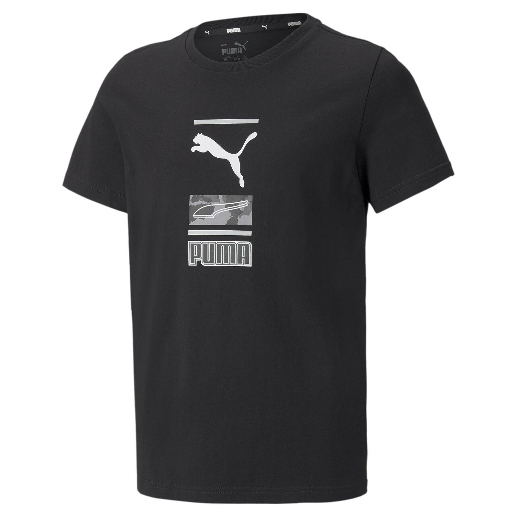 Kinder T-Shirt Puma Alpharaphic
