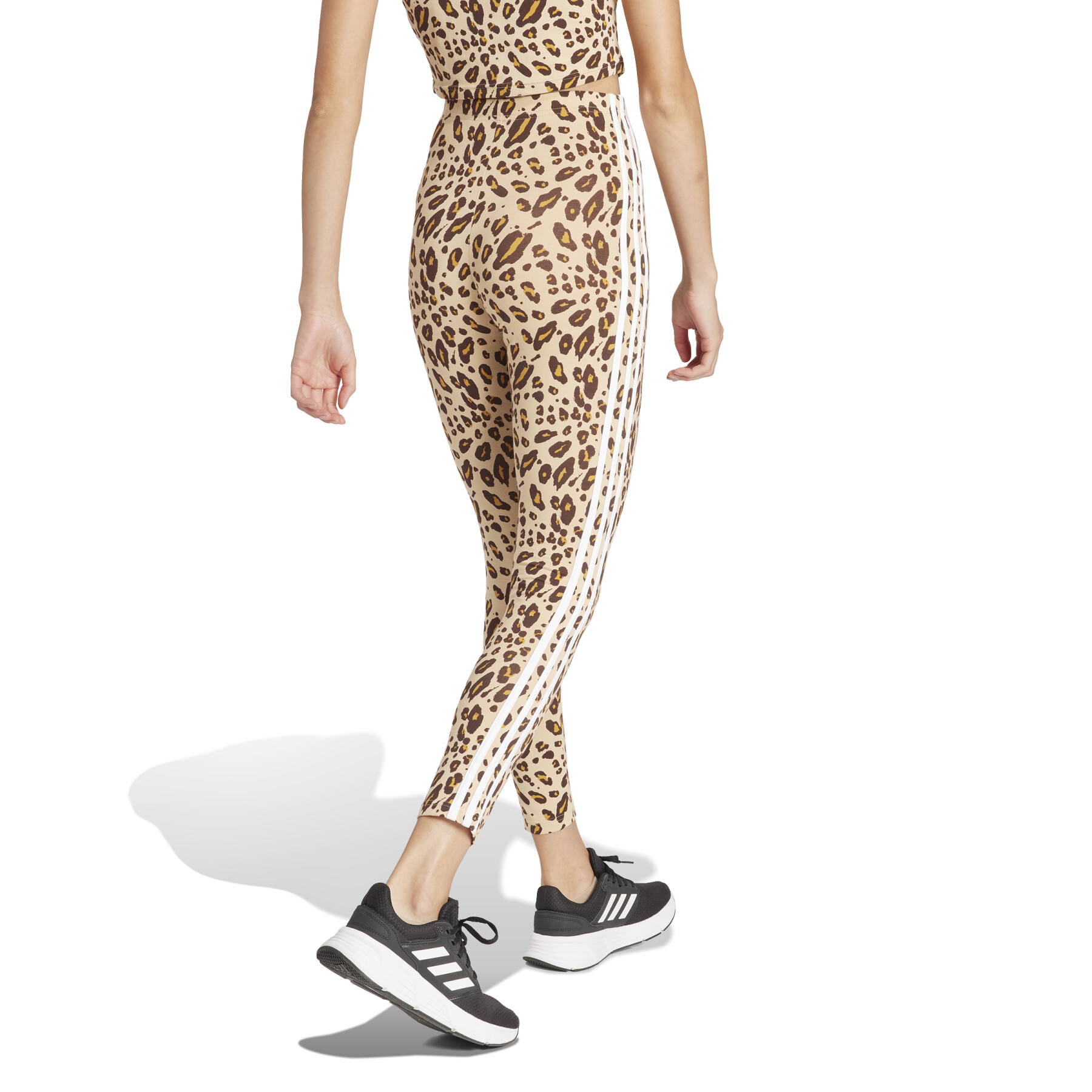 Leggings mit 3 Streifen und Animal-Print, Damen adidas Essentials