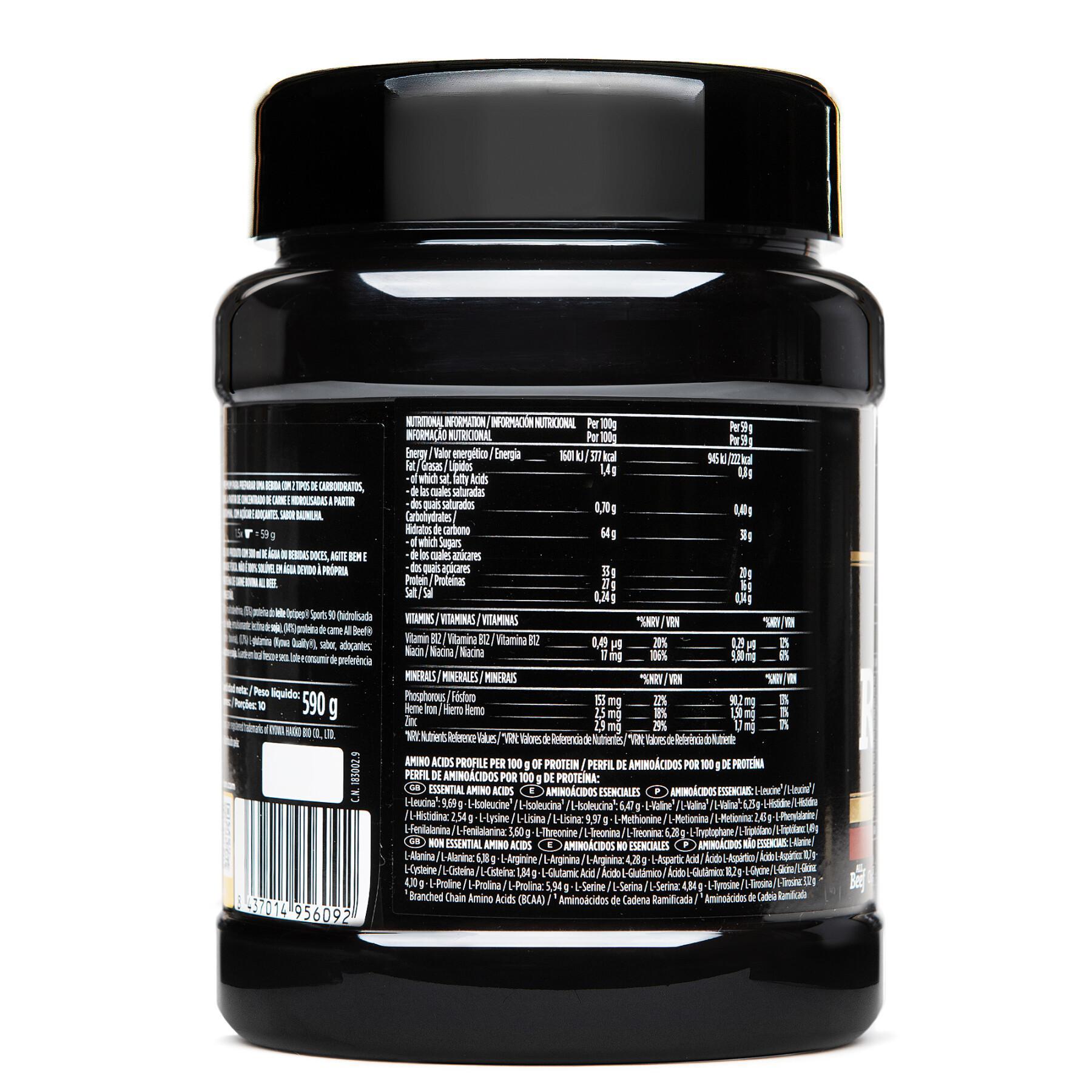 Ergänzung zur Erholung Crown Sport Nutrition 3:1 Pro St - vanille - 590 g