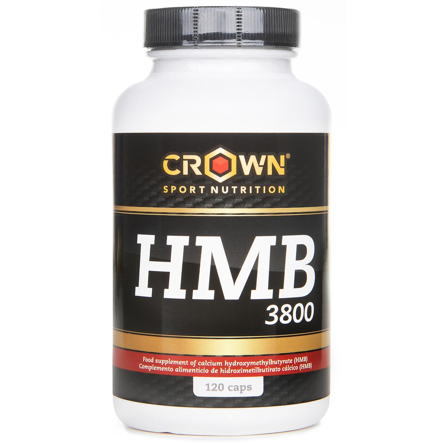 Kapseln Crown Sport Nutrition HMB 3800 - neutre -120 capsules