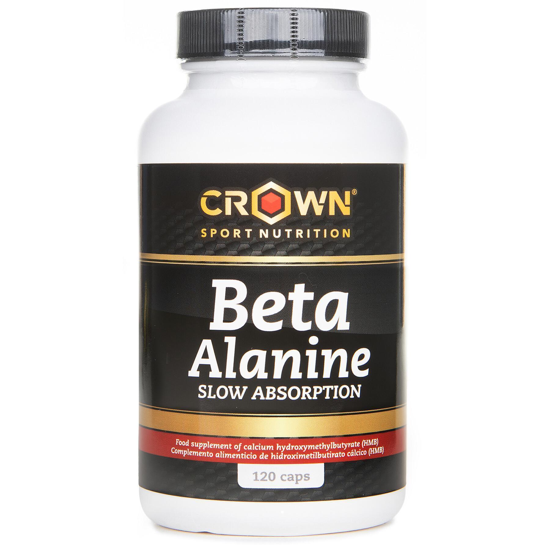 Kapseln Crown Sport Nutrition Beta Alanine Slow Absorption - neutre - 120 onglets