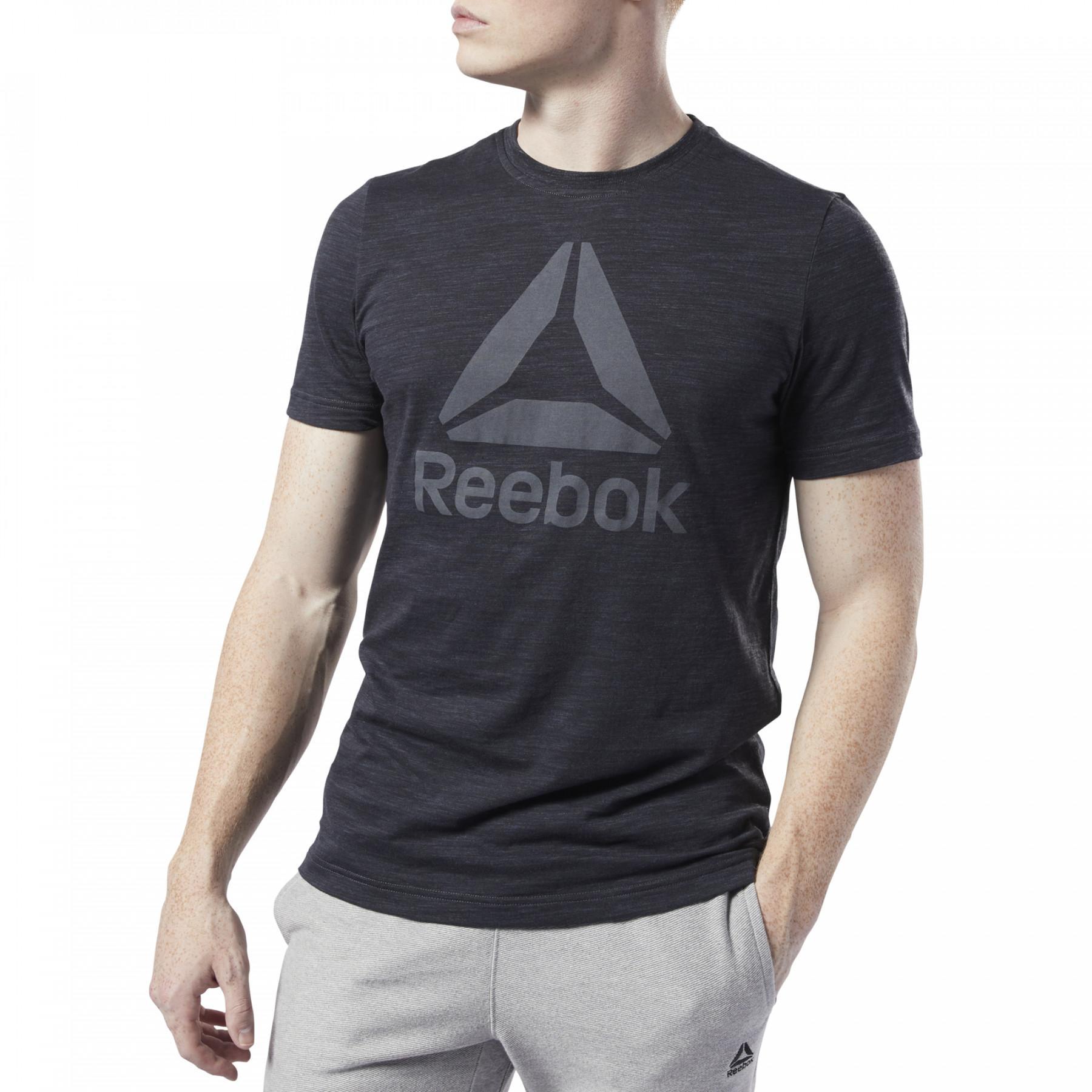 T-Shirt mit Marmoreffekt Reebok Training Essentials