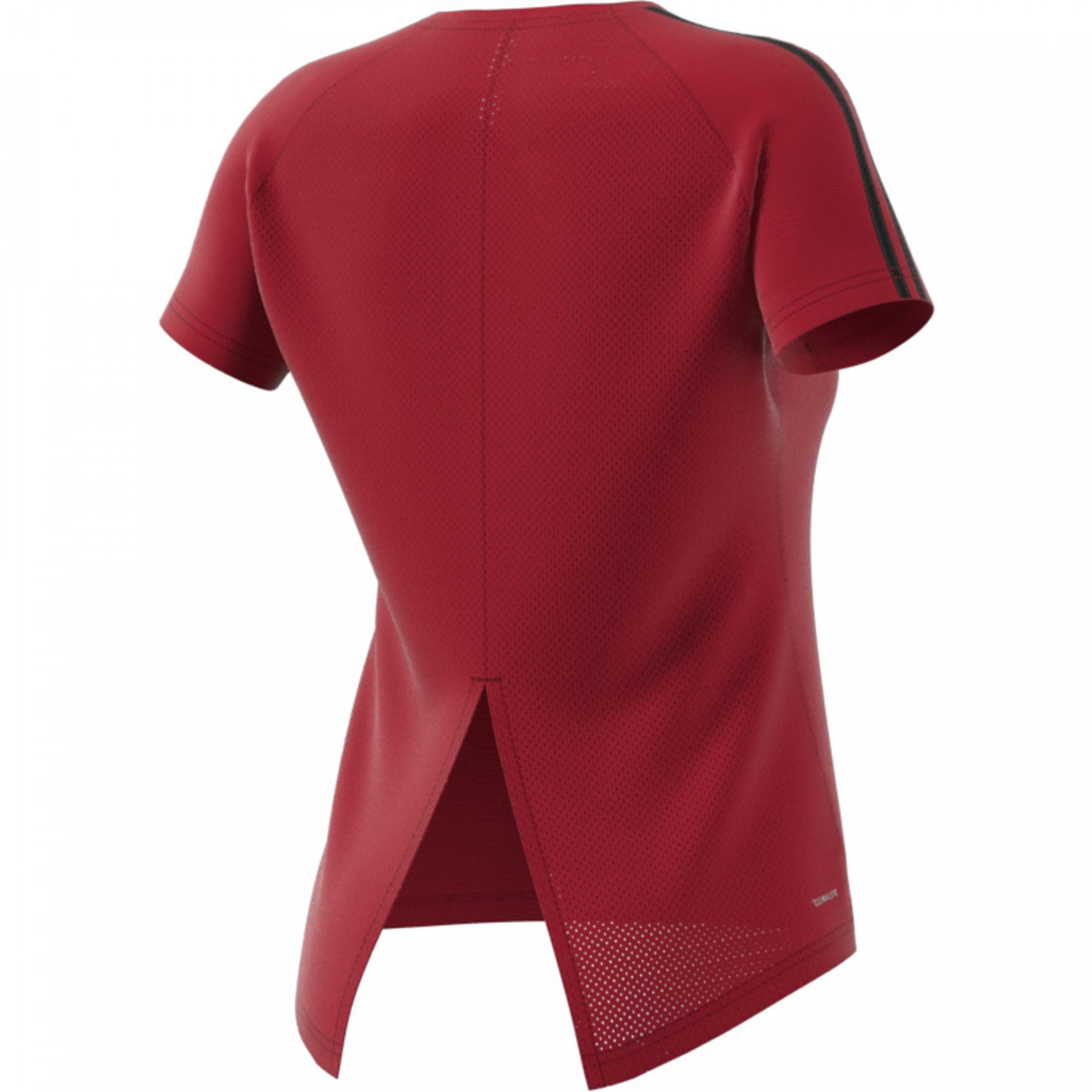 Frauen-T-Shirt adidas Design 2 Move 3-Stripes