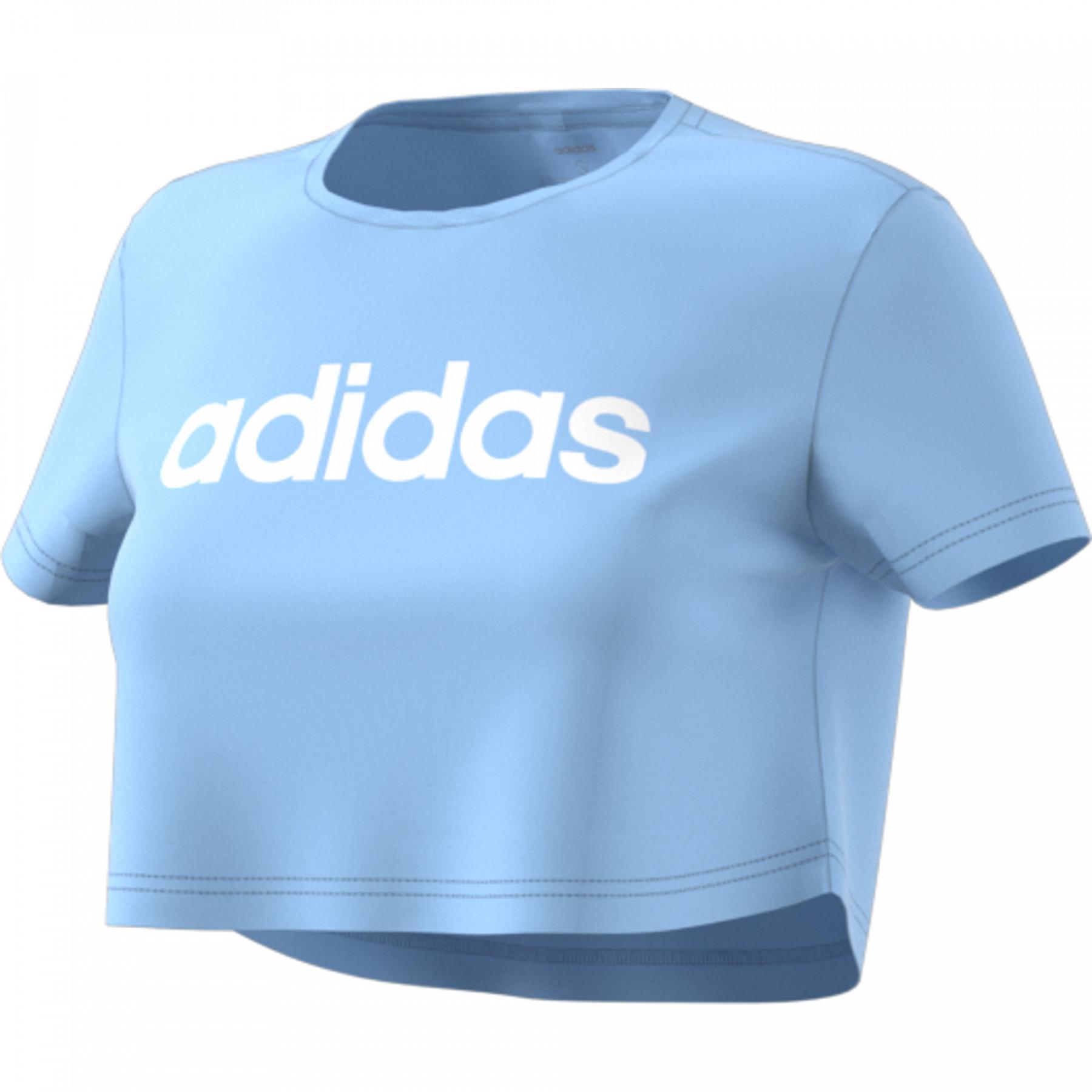 Frauen-T-Shirt adidas Designed 2 Move Cropped Boxy Logo