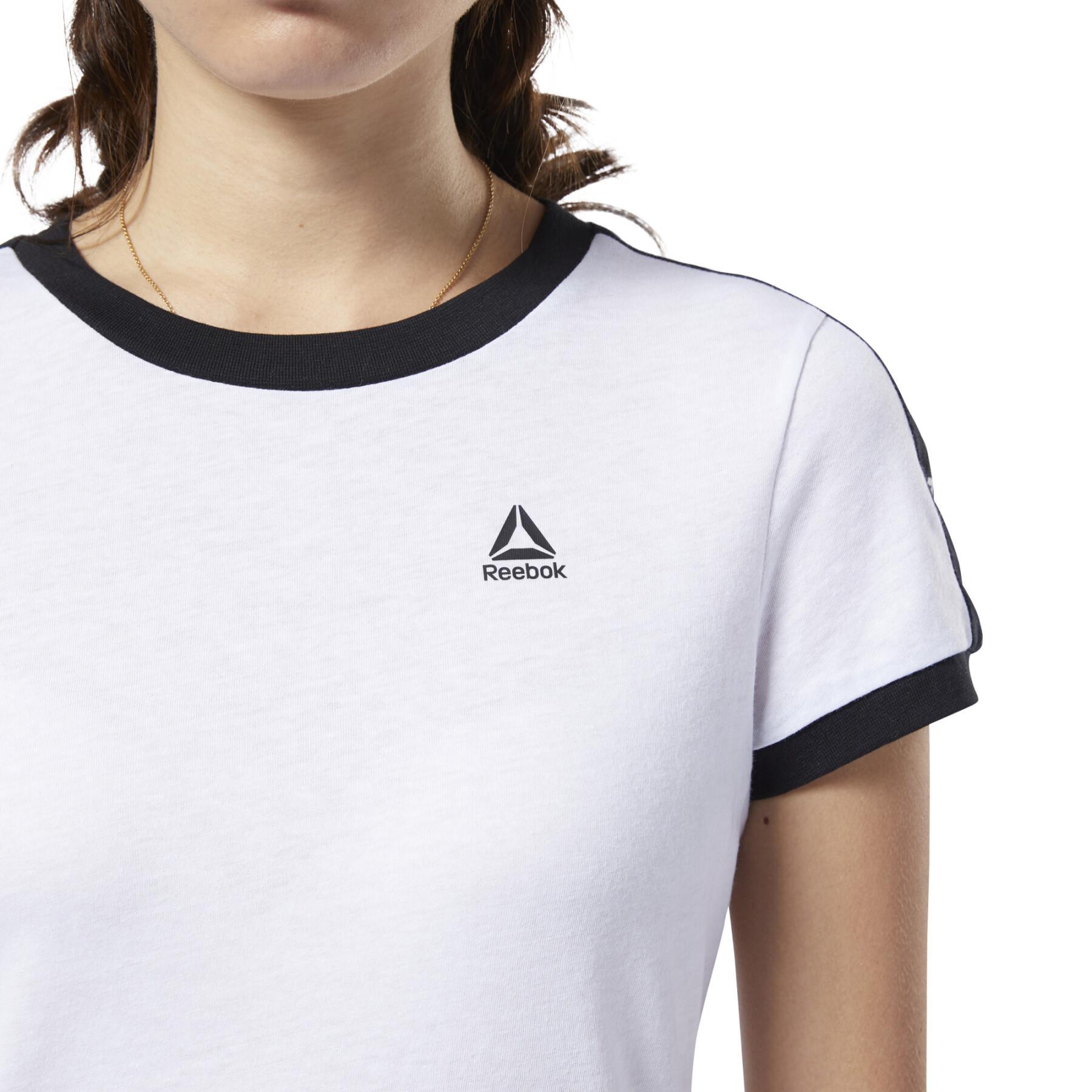 T-Shirt Frau Reebok Logo linéaire Essentials