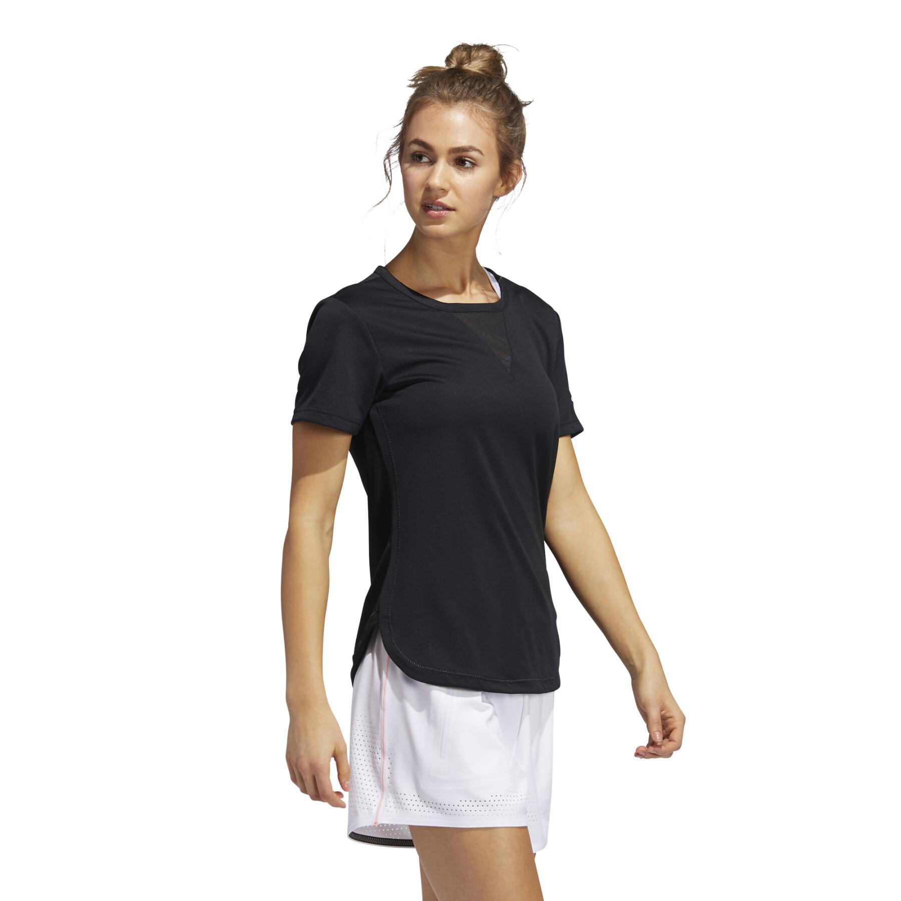 Frauen-T-Shirt adidas Training 3-StripesHeat Ready
