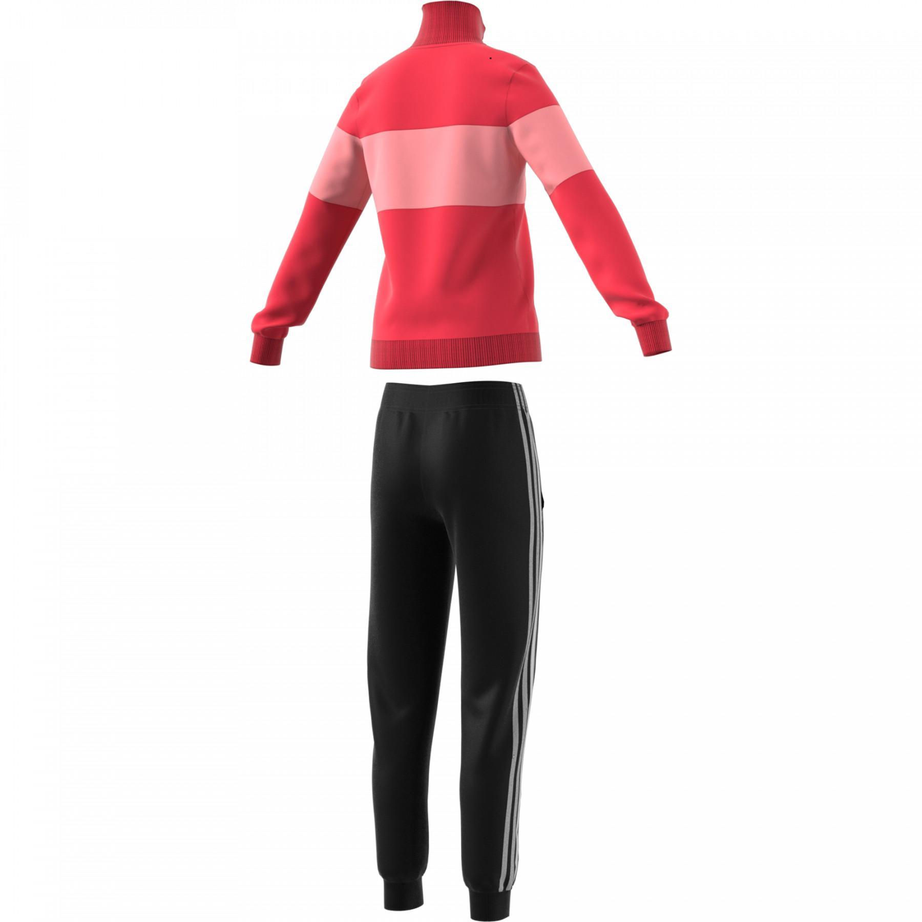 Trainingsanzug für Mädchen adidas 3-Stripes