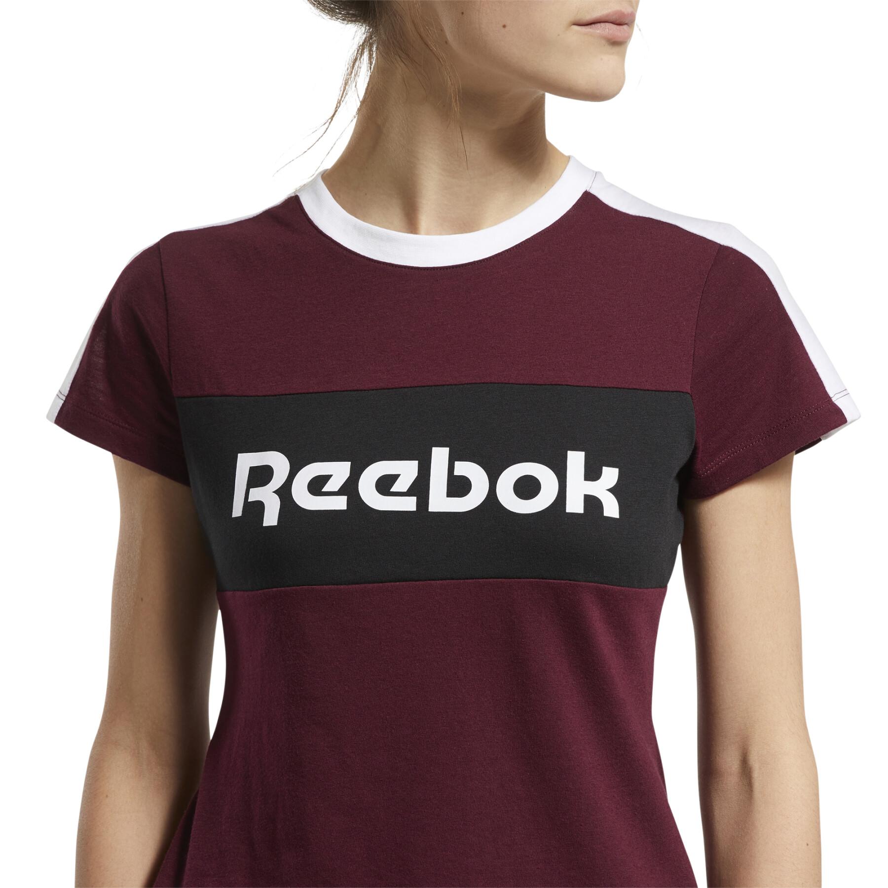 Frauen-T-Shirt Reebok Training Essentials Linear Logo Detail