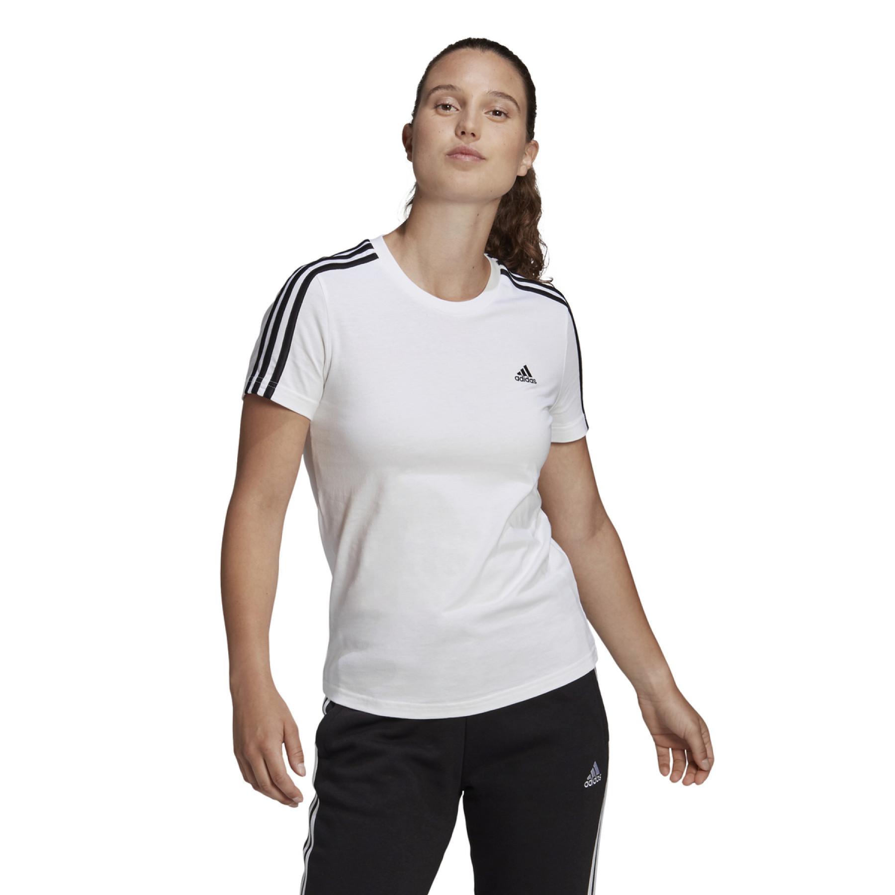 Damen-T-Shirt adidas Essentials Slim 3-Bandes