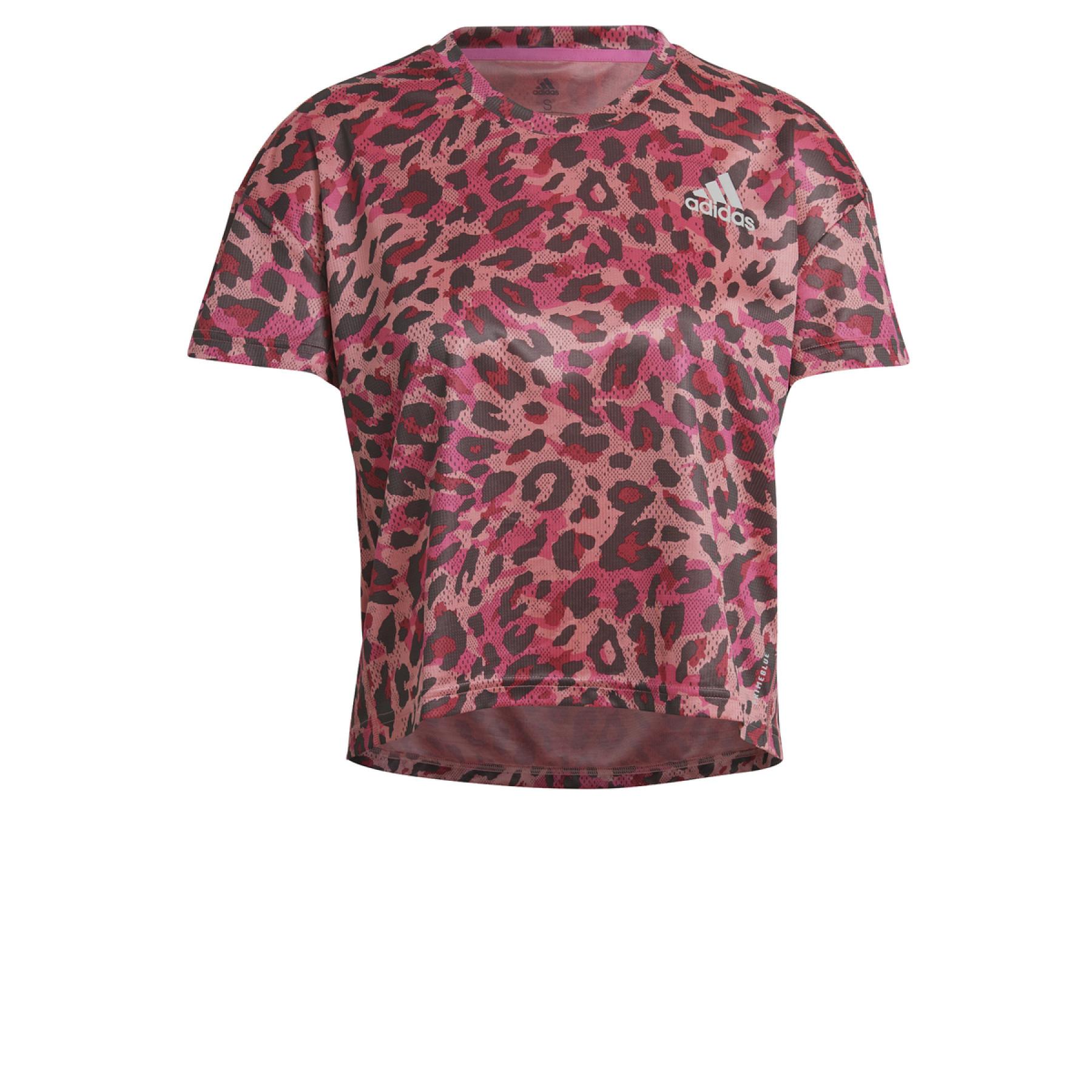 Frauen-T-Shirt adidas Fast Primeblue Graphic