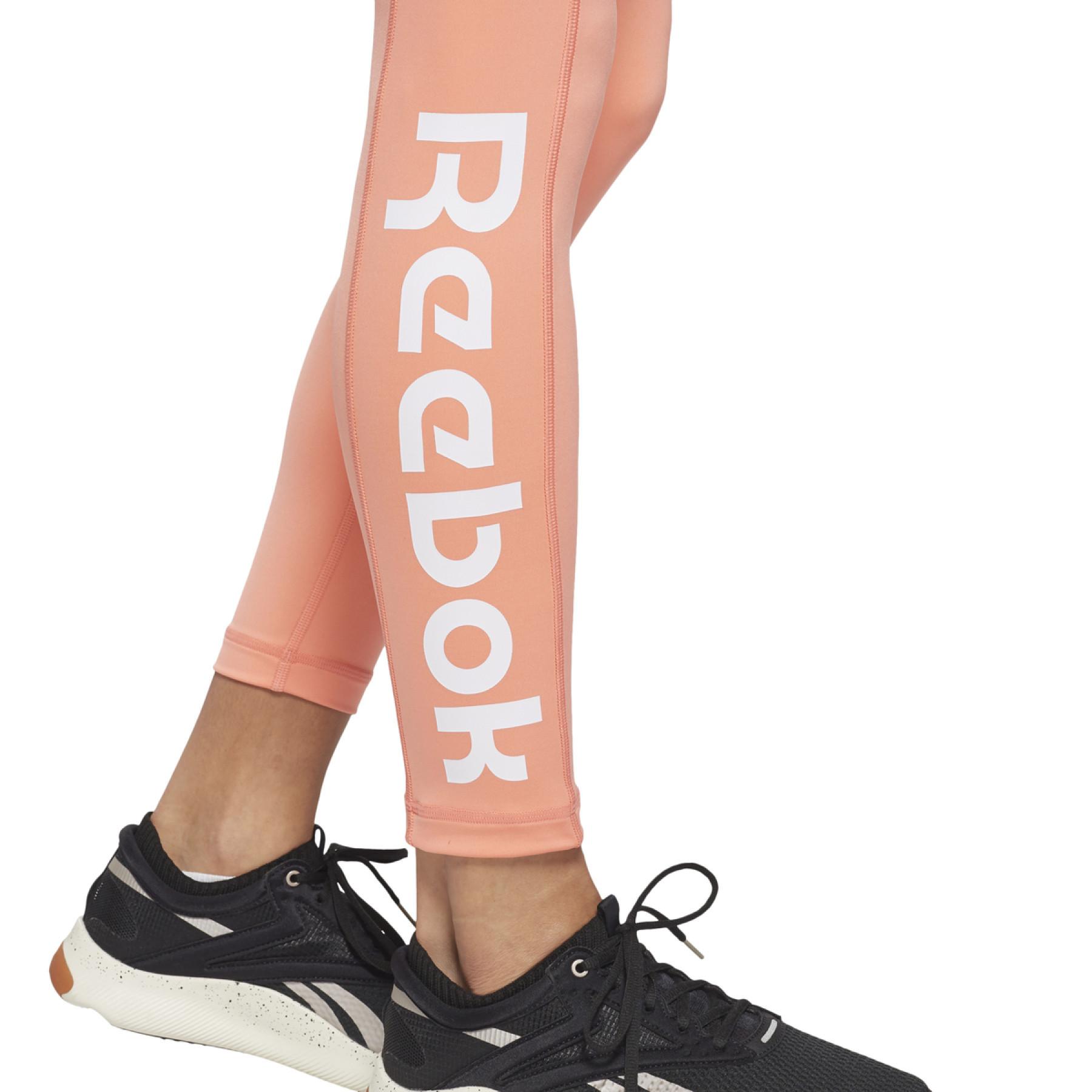 Damen-Leggings Reebok Linear Logo