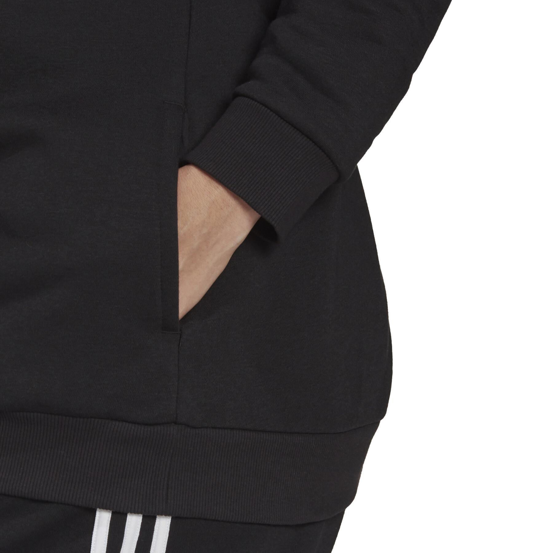 Damen-Kapuzenpulli adidas Essentials Logo Fleece (Grandes tailles)