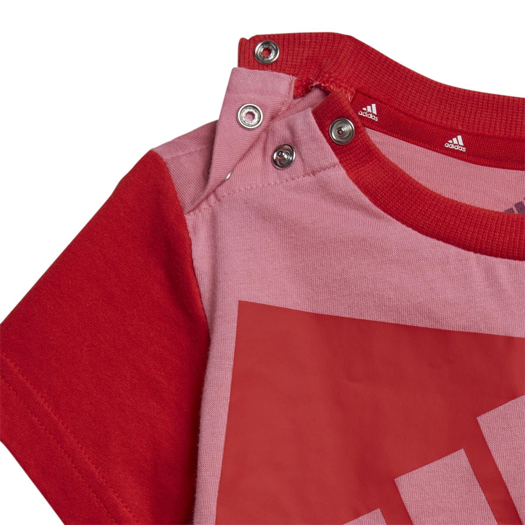 Kinder-T-Shirt-Set adidas et Essentials