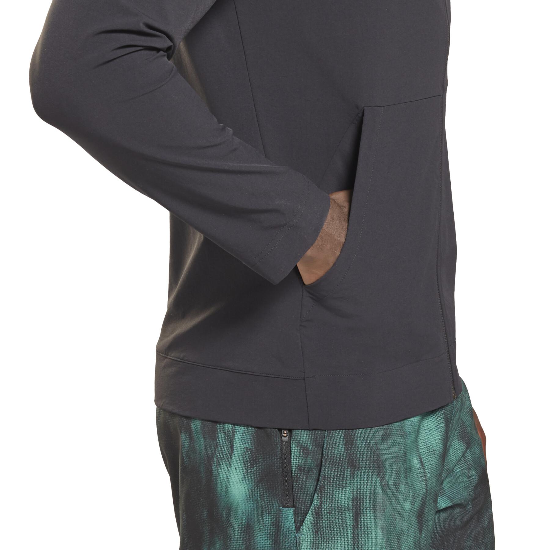 Sweatshirt mit Kapuze Reebok Performance Woven Zip-Up