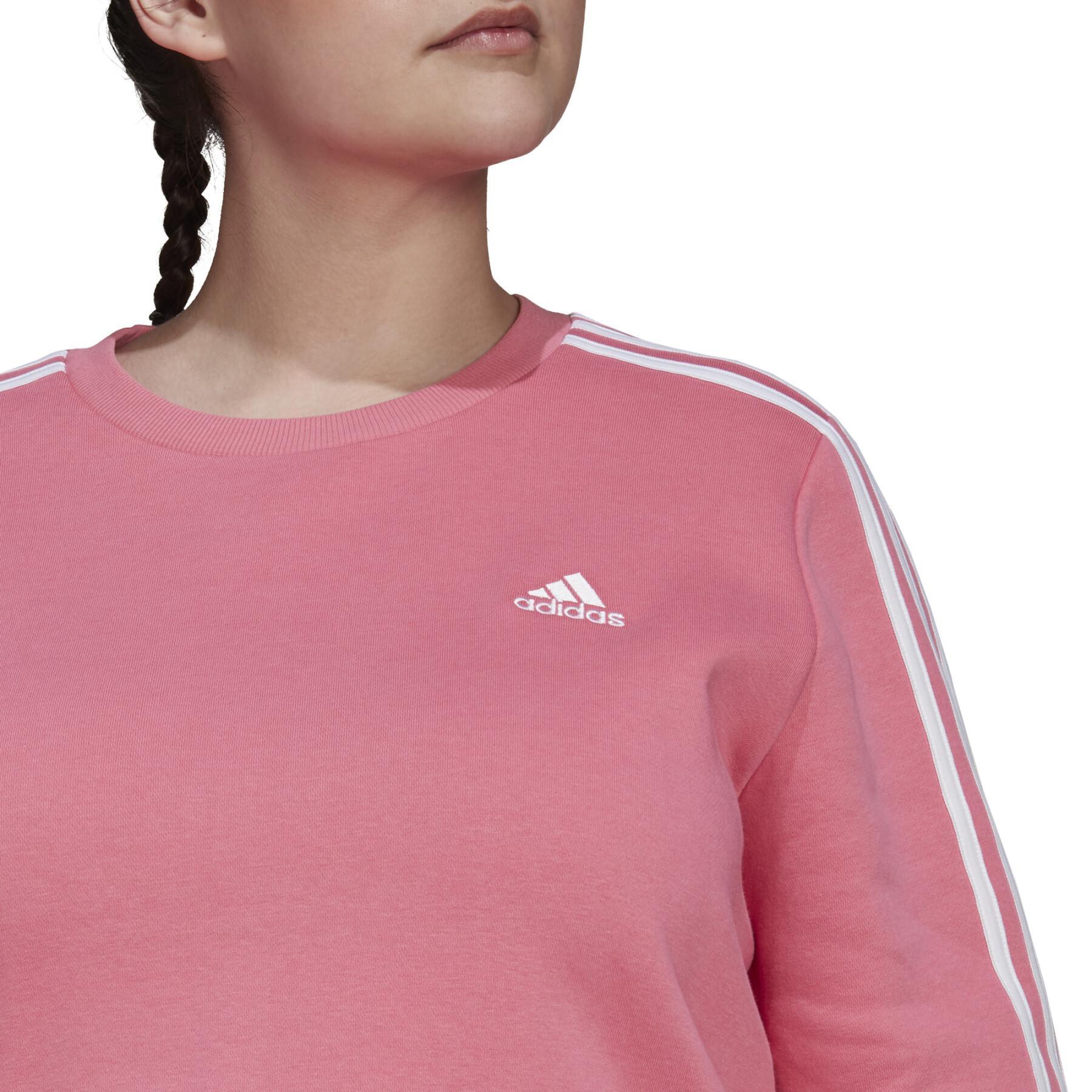 Sweatshirt große Größe Frau adidas Essentials Fleece