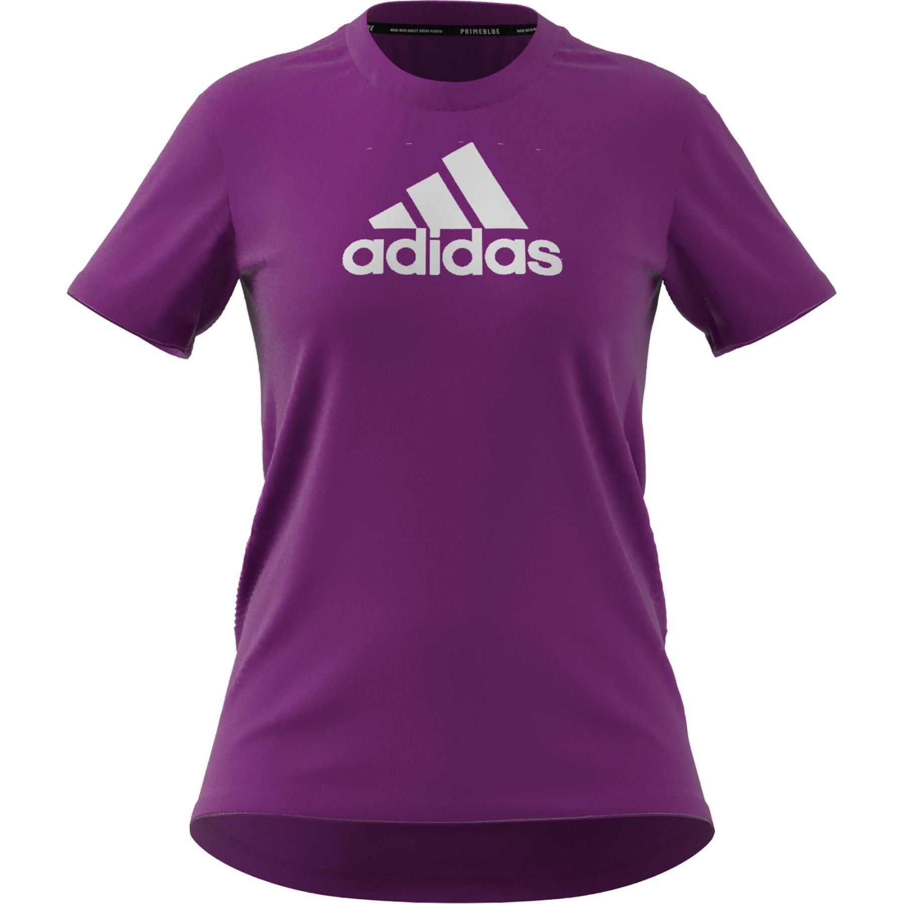 Damen-T-Shirt adidas Primeblue Designed 2 Move Logo Sport