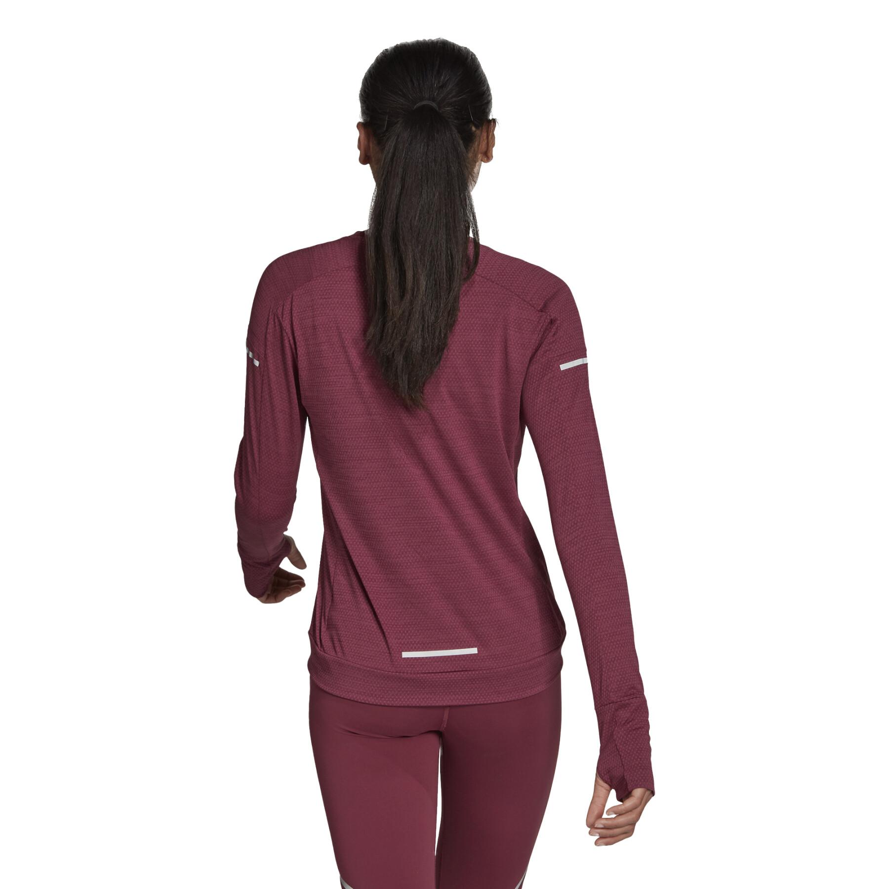 Langarm-T-Shirt für Frauen adidas Cooler Running