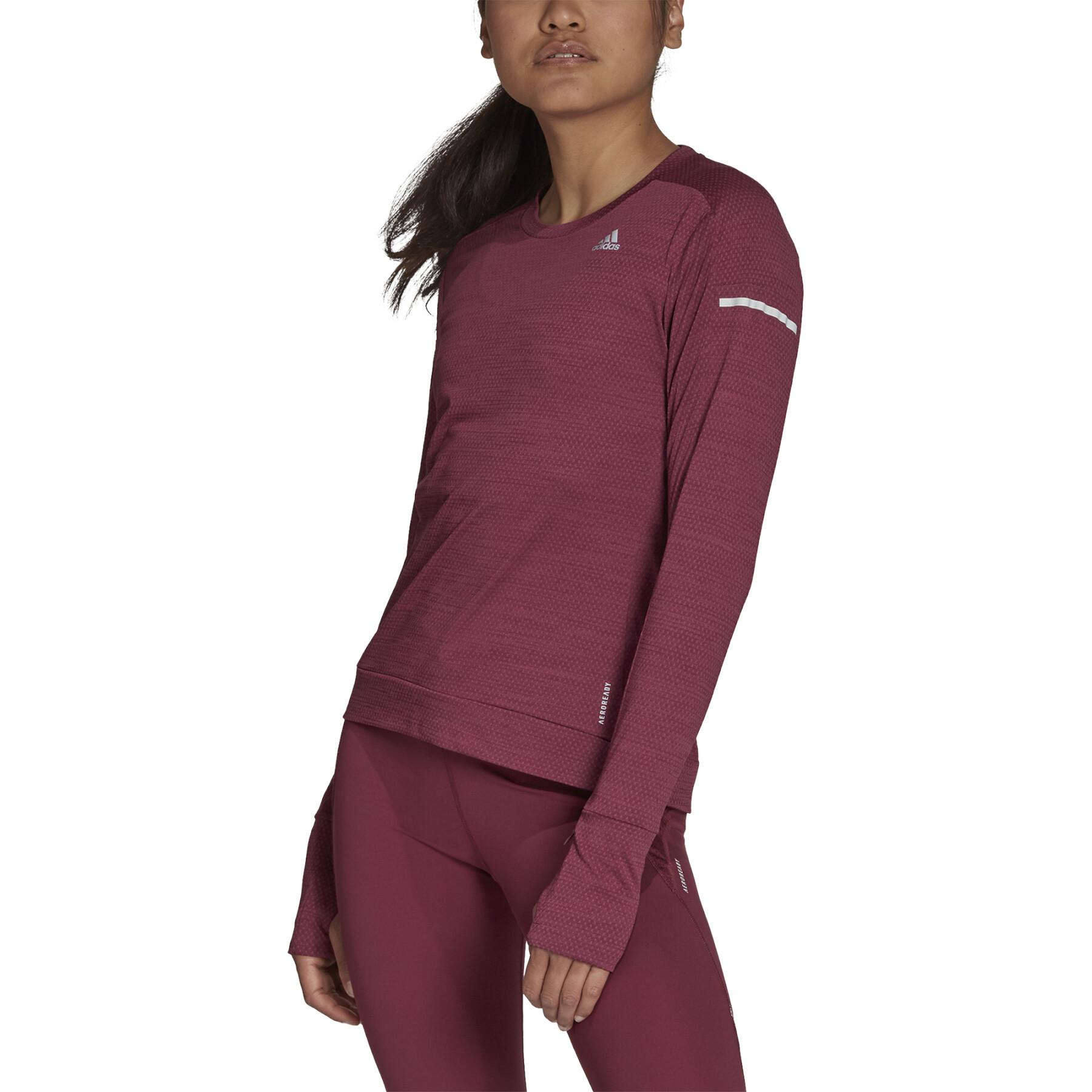 Langarm-T-Shirt für Frauen adidas Cooler Running