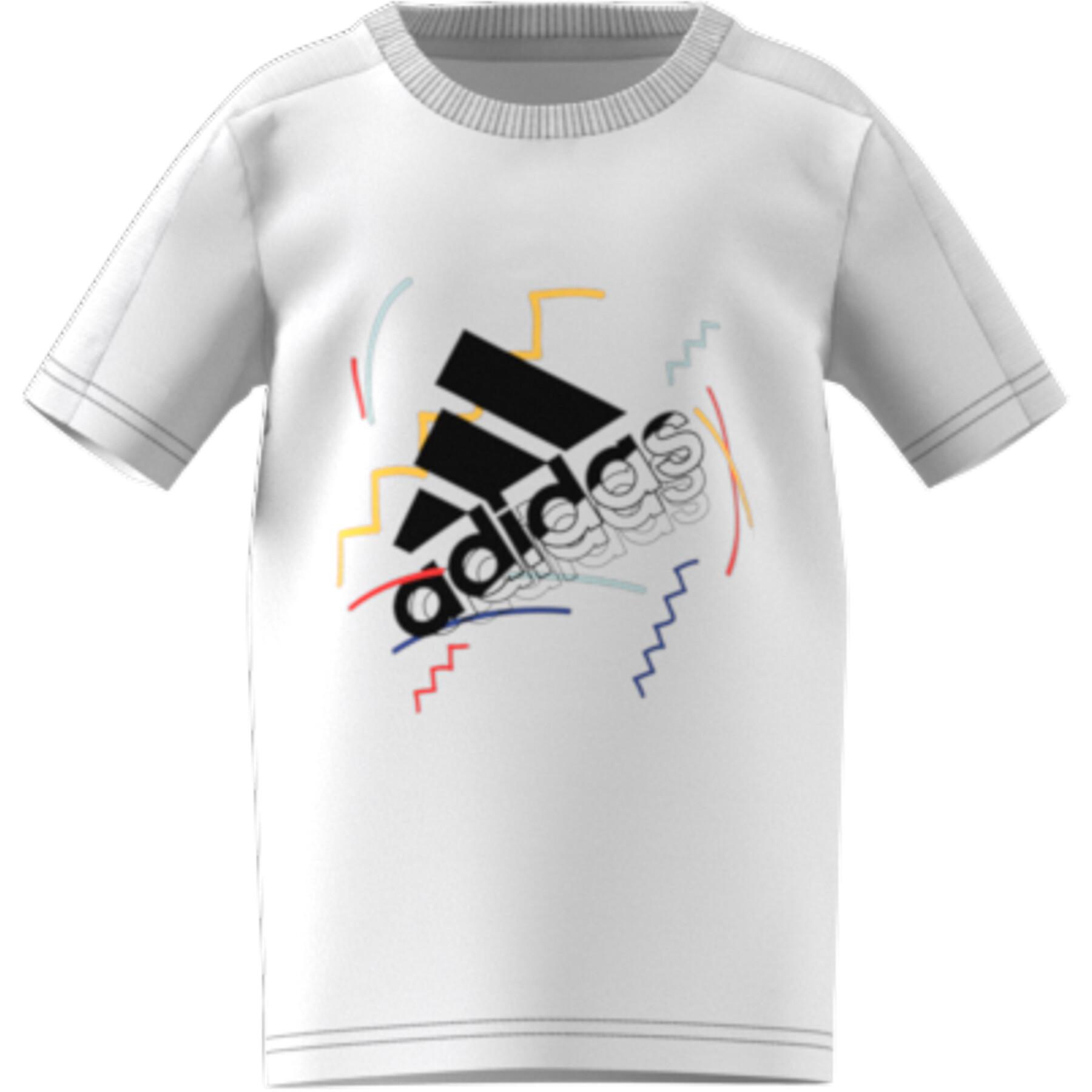 Kinder-T-Shirt adidas Coton