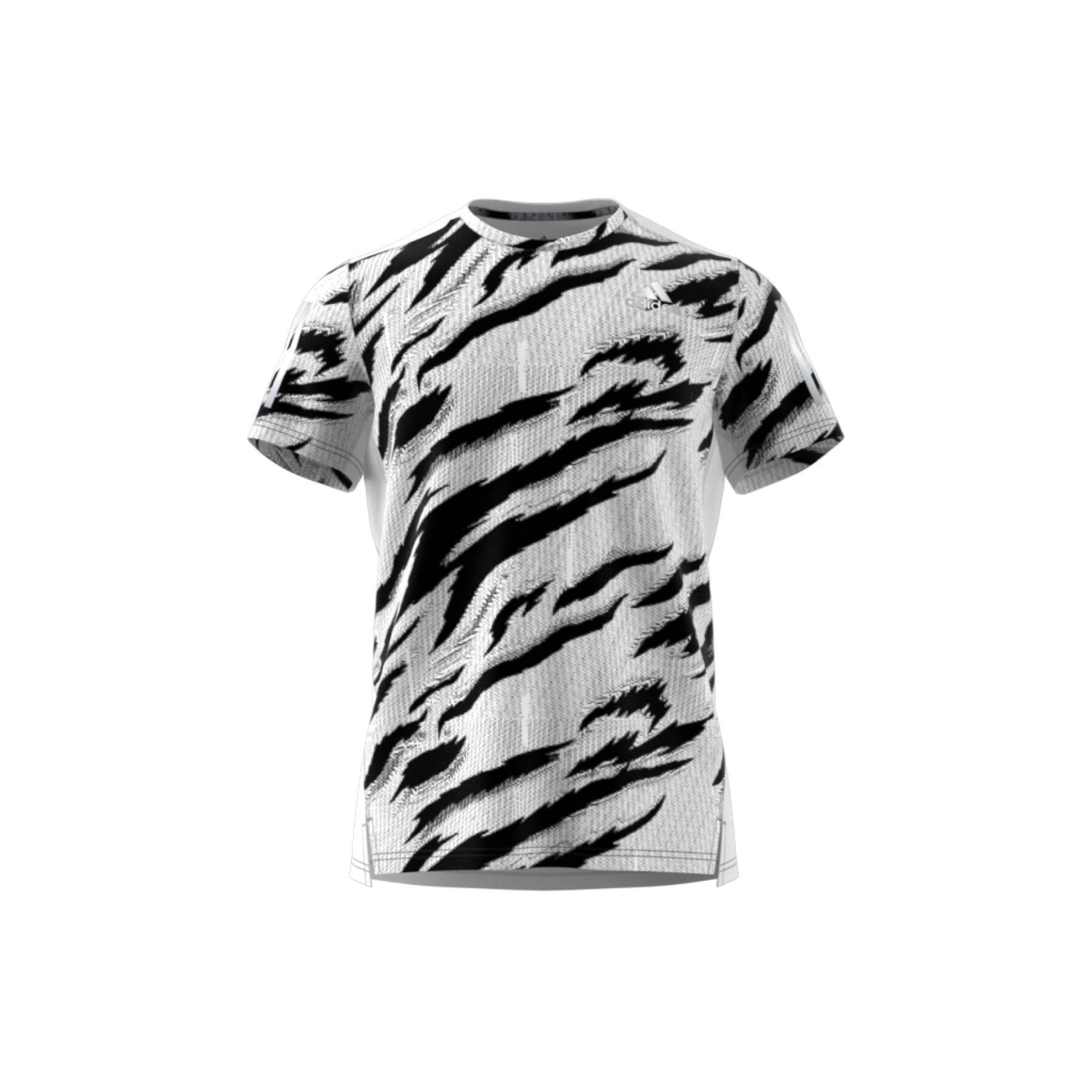 T-Shirt adidas Own The Run Tiger