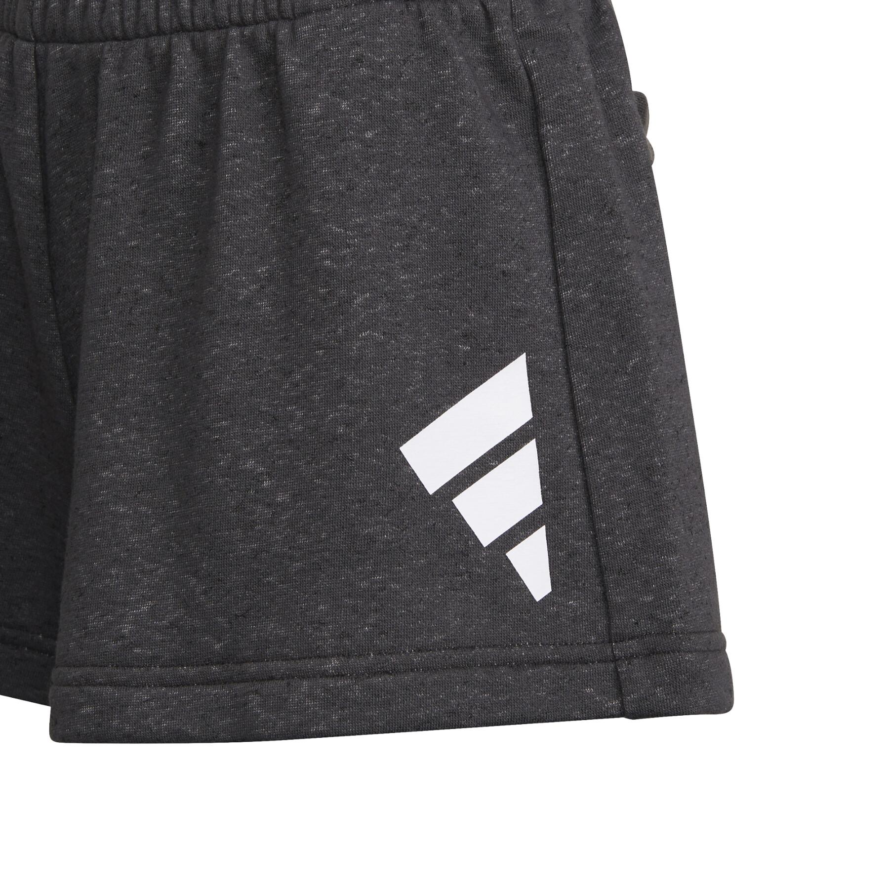 Shorts für Mädchen adidas Future Icons 3-Stripes Loose Cotton
