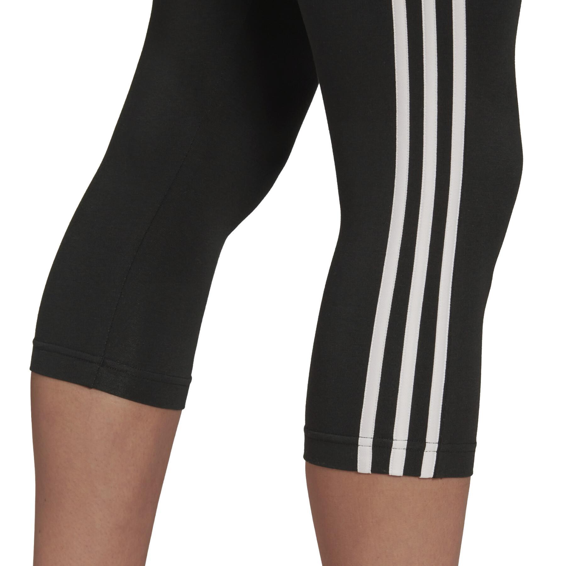 Leggings für Frauen adidas Essentials 3-Stripes 3/4 Length