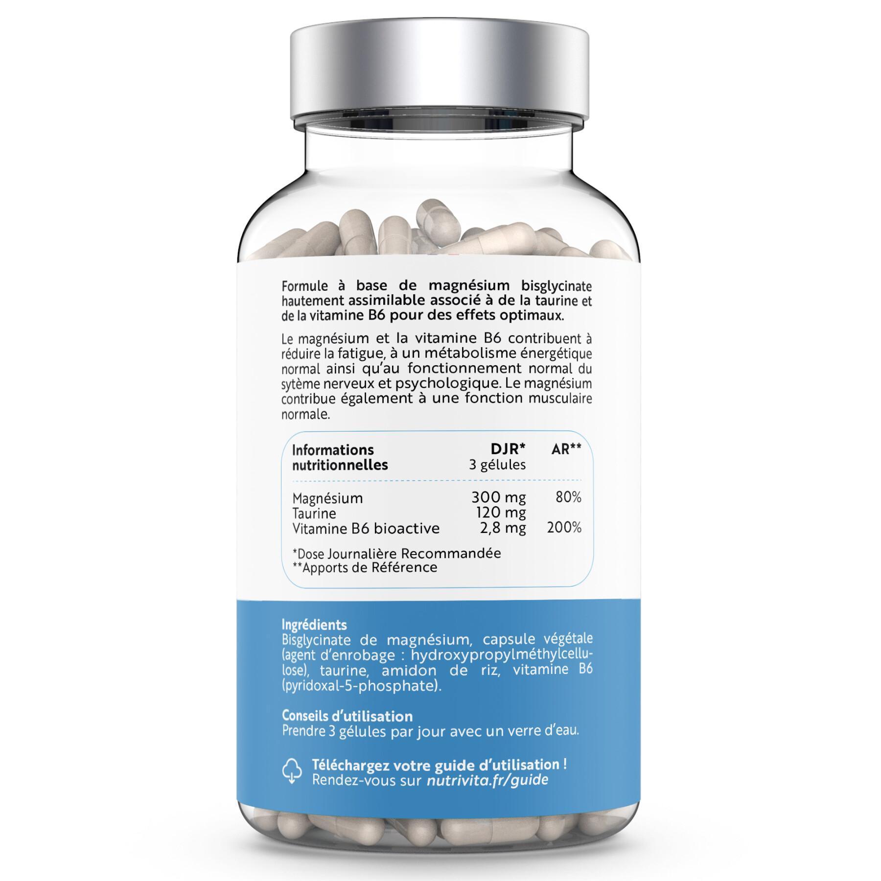 Nahrungsergänzungsmittel Magnesiumbisglycinat - 120 Kapseln Nutrivita