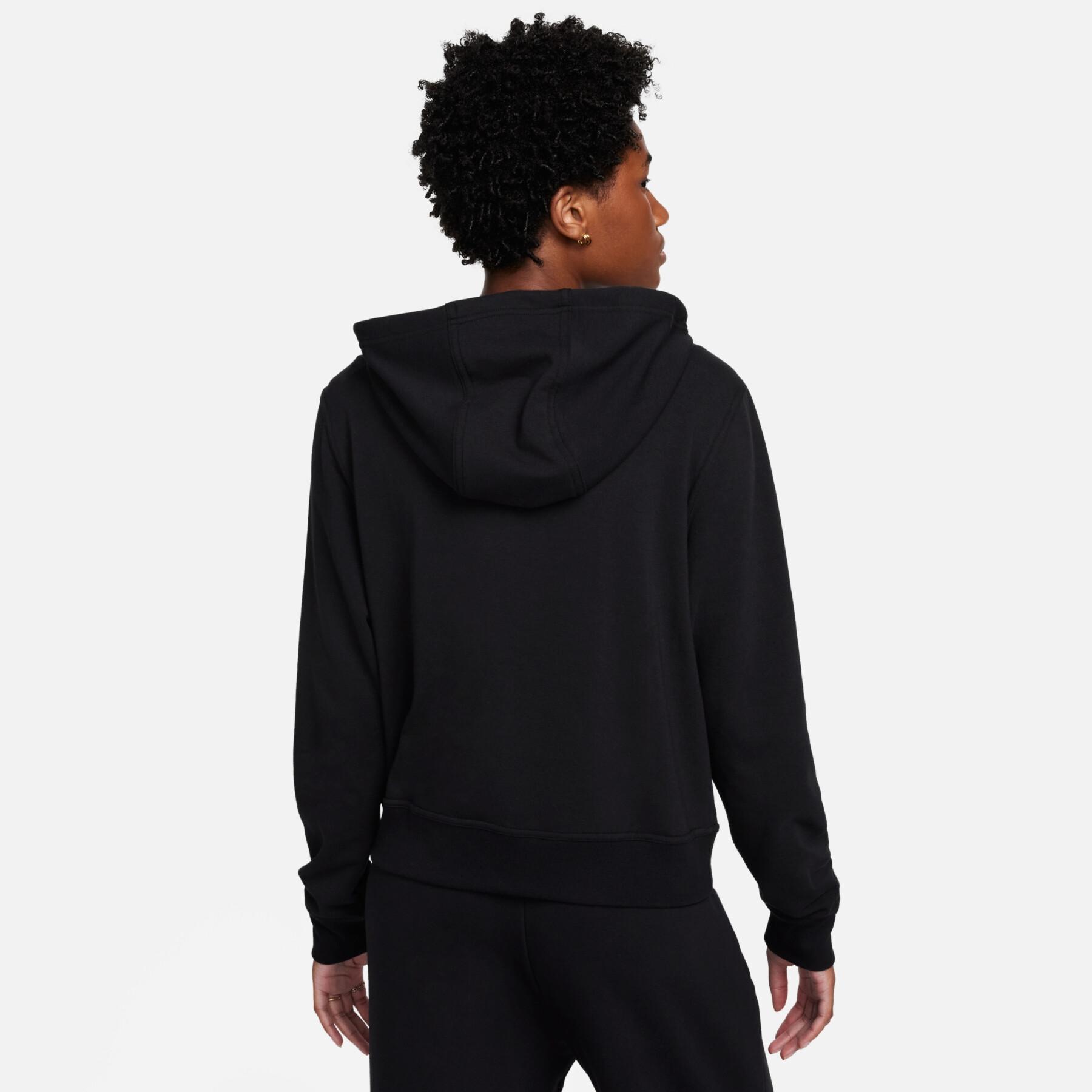 Sweatshirt à capuche full zip Damen Nike One Dri-FIT LBR