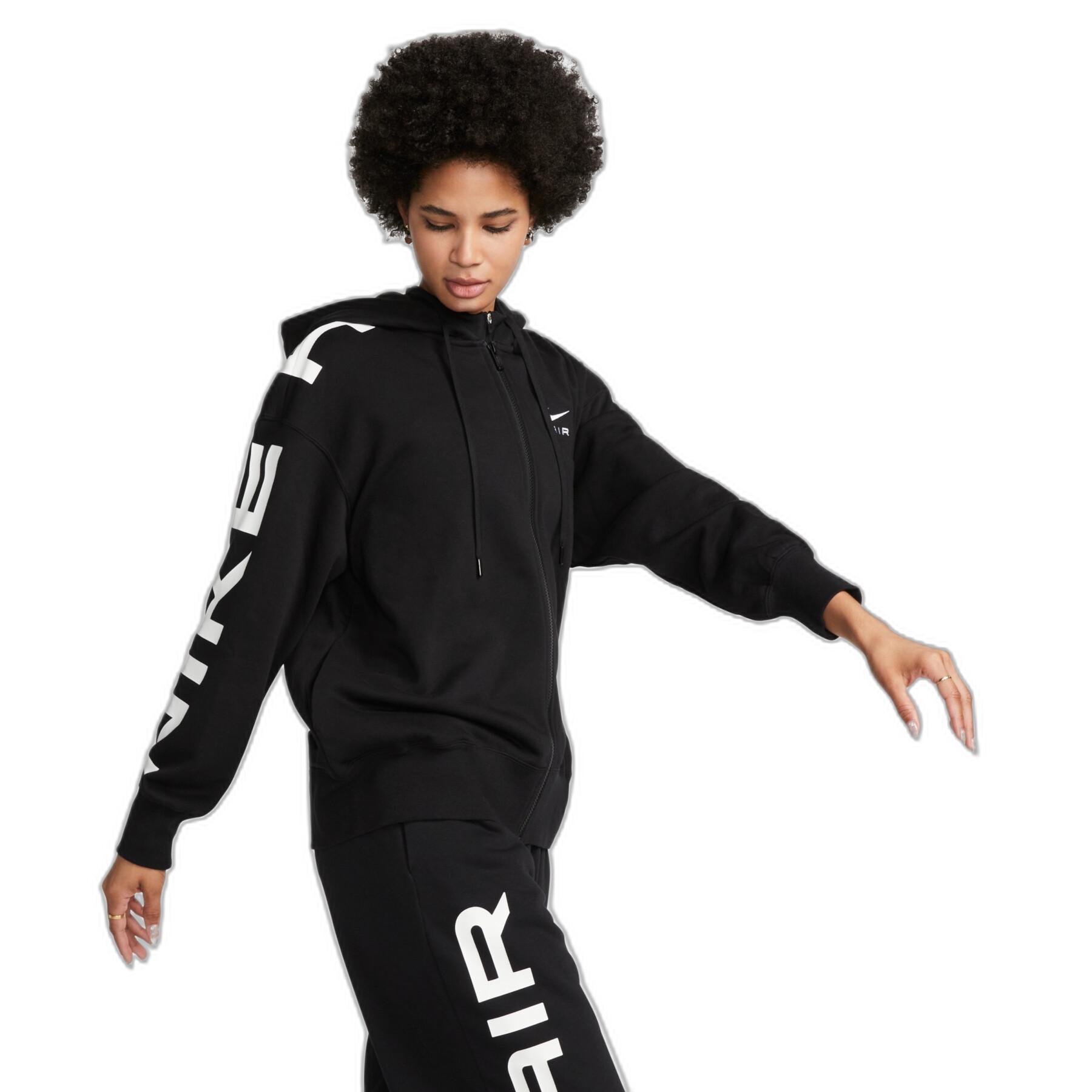Oversize-Kapuzenjacke Damen Nike Air Fleece