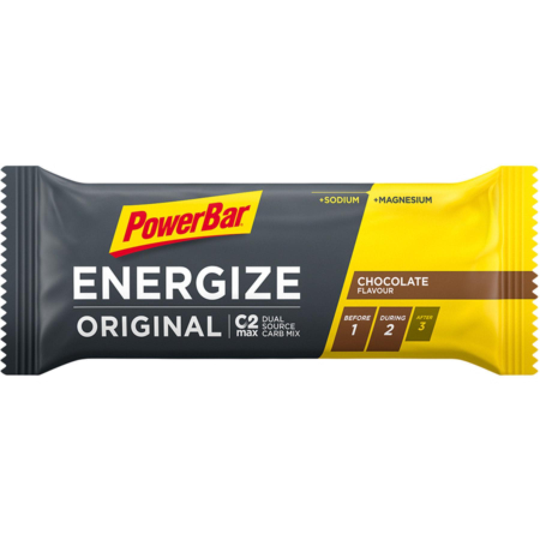 Bars PowerBar Energize C2Max 25x55gr Chocolate
