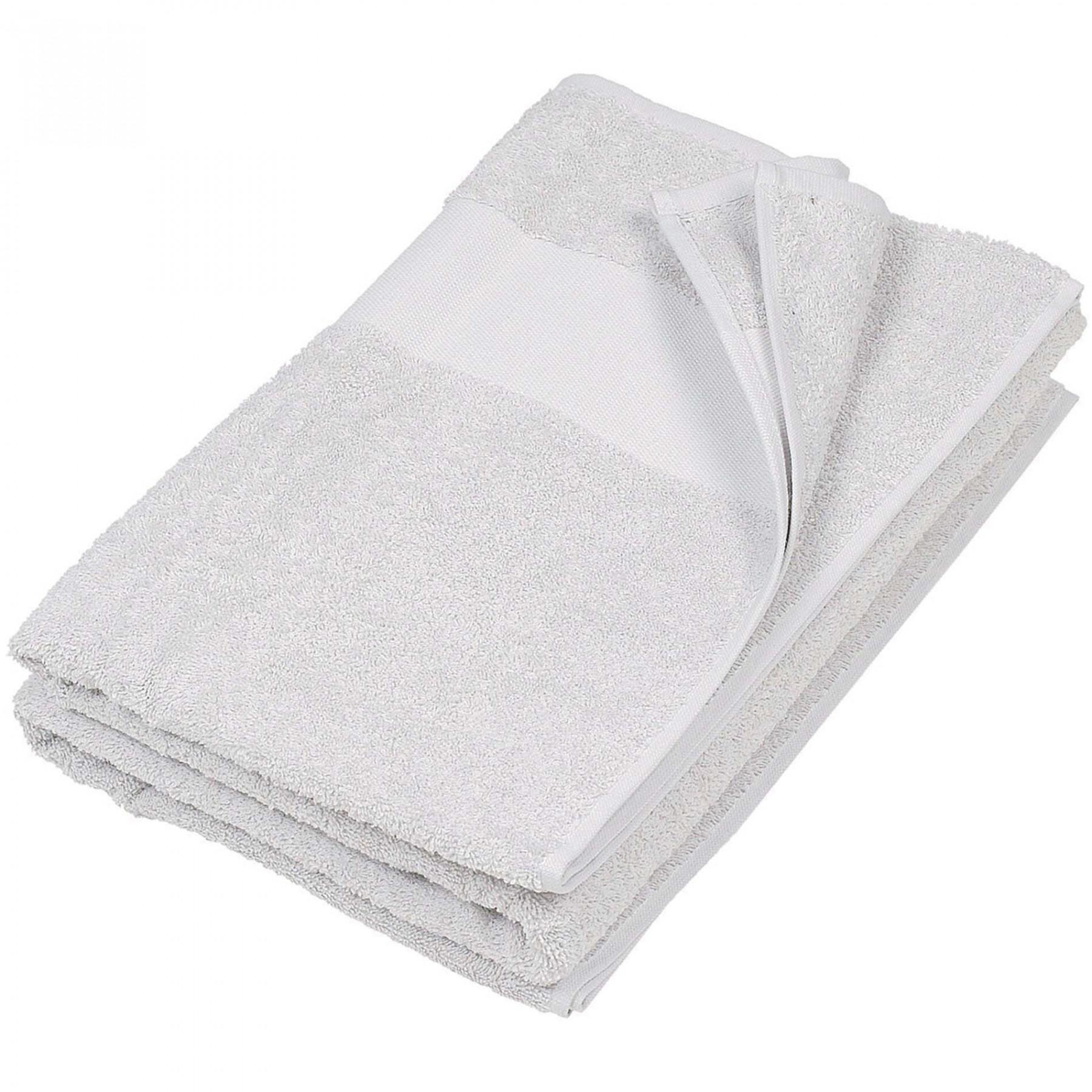 Handtuch Kariban blanc