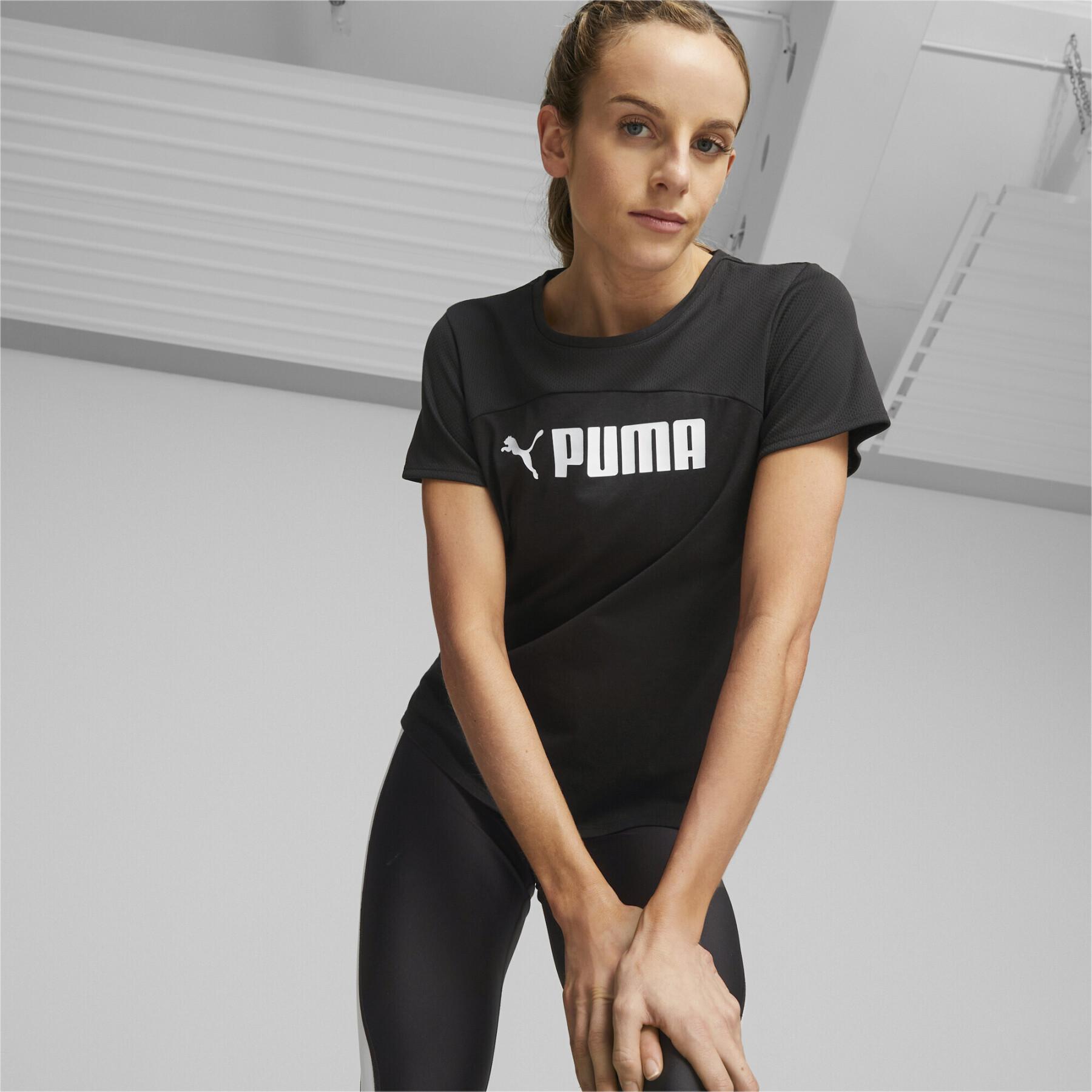 T-Shirt Frau Puma Fit Logo Ultrabreathe