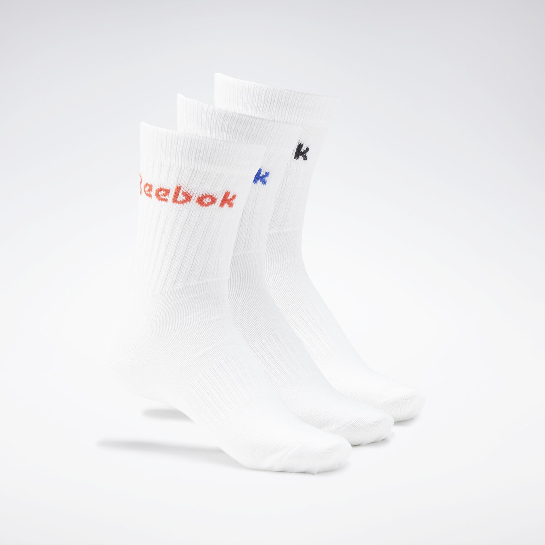 Satz von 3 Paar Socken Reebok Active Core