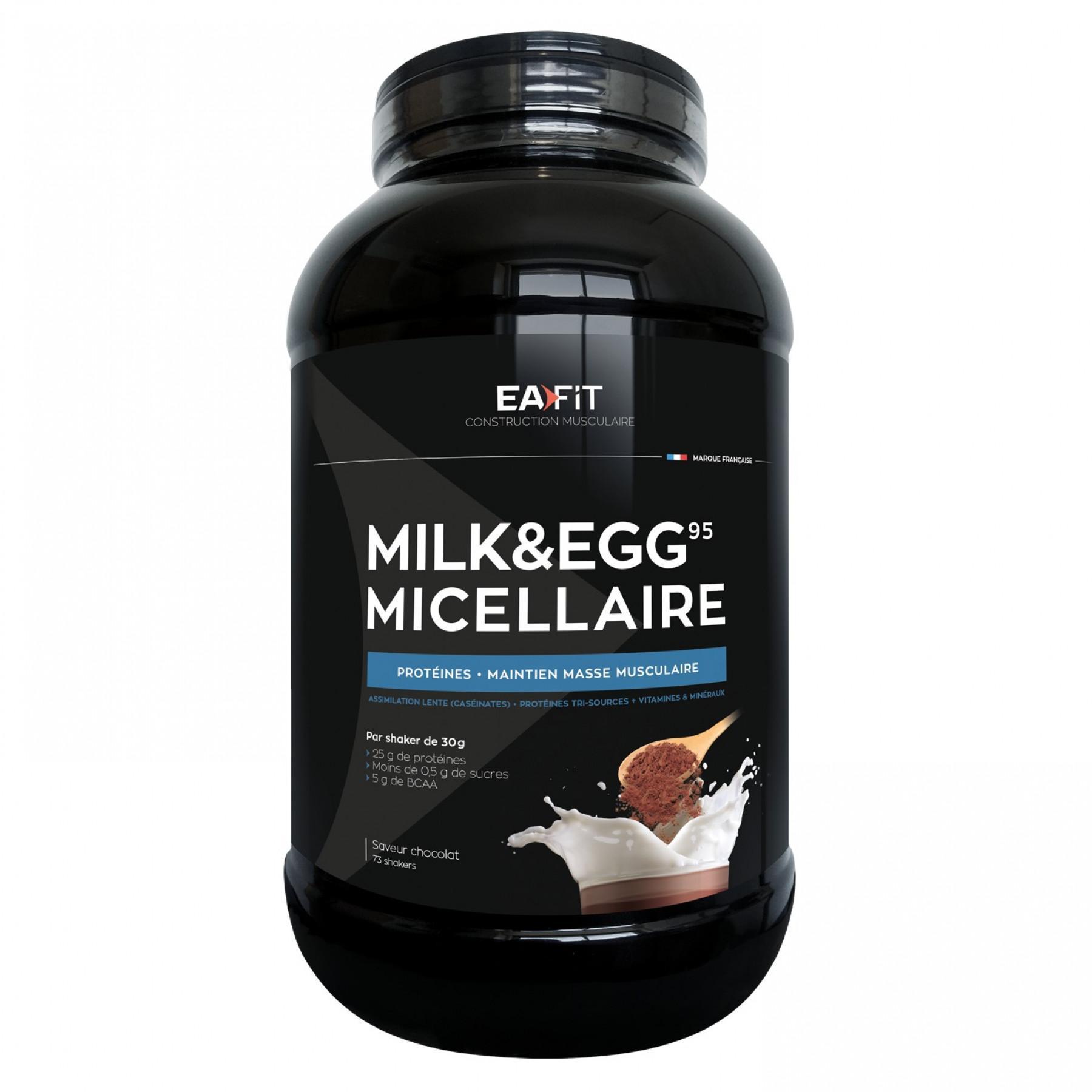 Milch & Ei 95 Mizellenschokolade EA Fit 2,2kg