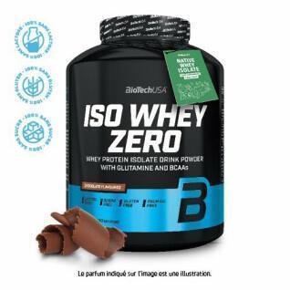 Topf mit Proteinen Biotech USA iso whey zero lactose free - Chocolate - 2,27kg