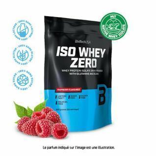10er Pack Proteinbeutel Biotech USA iso whey zero Laktosefrei - Framboise - 500g