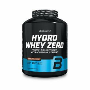 10er Pack Proteinbeutel Biotech USA hydro whey zero - Schokolade - 454g