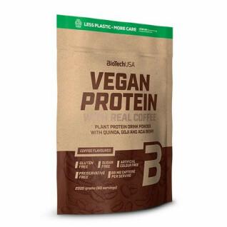 4er Pack Beutel mit veganem Protein Biotech USA - Café - 2kg