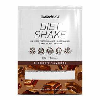 50er Pack Proteinbeutel Biotech USA diet shake - Schokolade - 30g