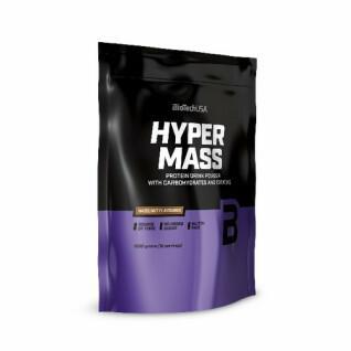 10er Pack Beutel zur Gewichtszunahme Biotech USA hyper mass - Noisette - 1kg