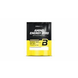 50er Pack Aminosäurebeutel mit Elektrolyten Biotech USA amino energy zero - Lime - 14g
